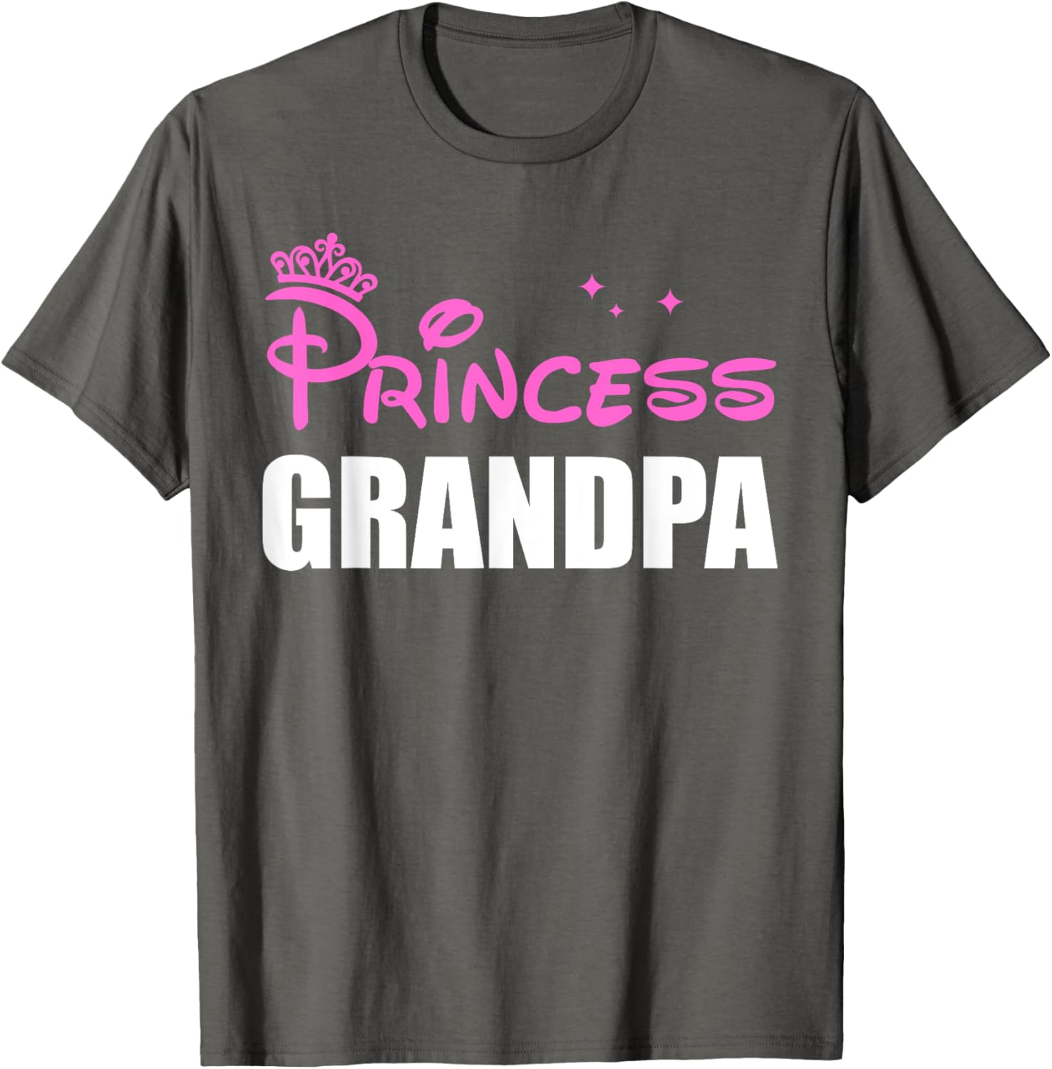 Granddaughter Princess Grandpa T-Shirt for Father's Day Gift - 5