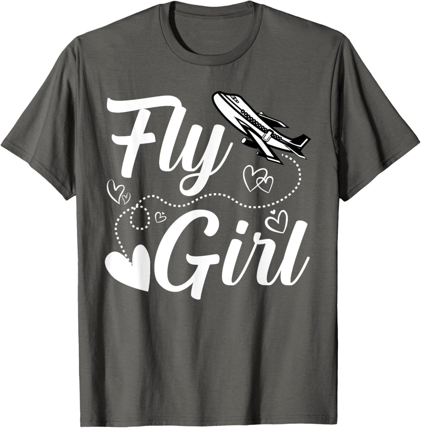 Flygirl Vintage Aviation Pilot Flight Attendant T-Shirt for Aviation Lovers - 7