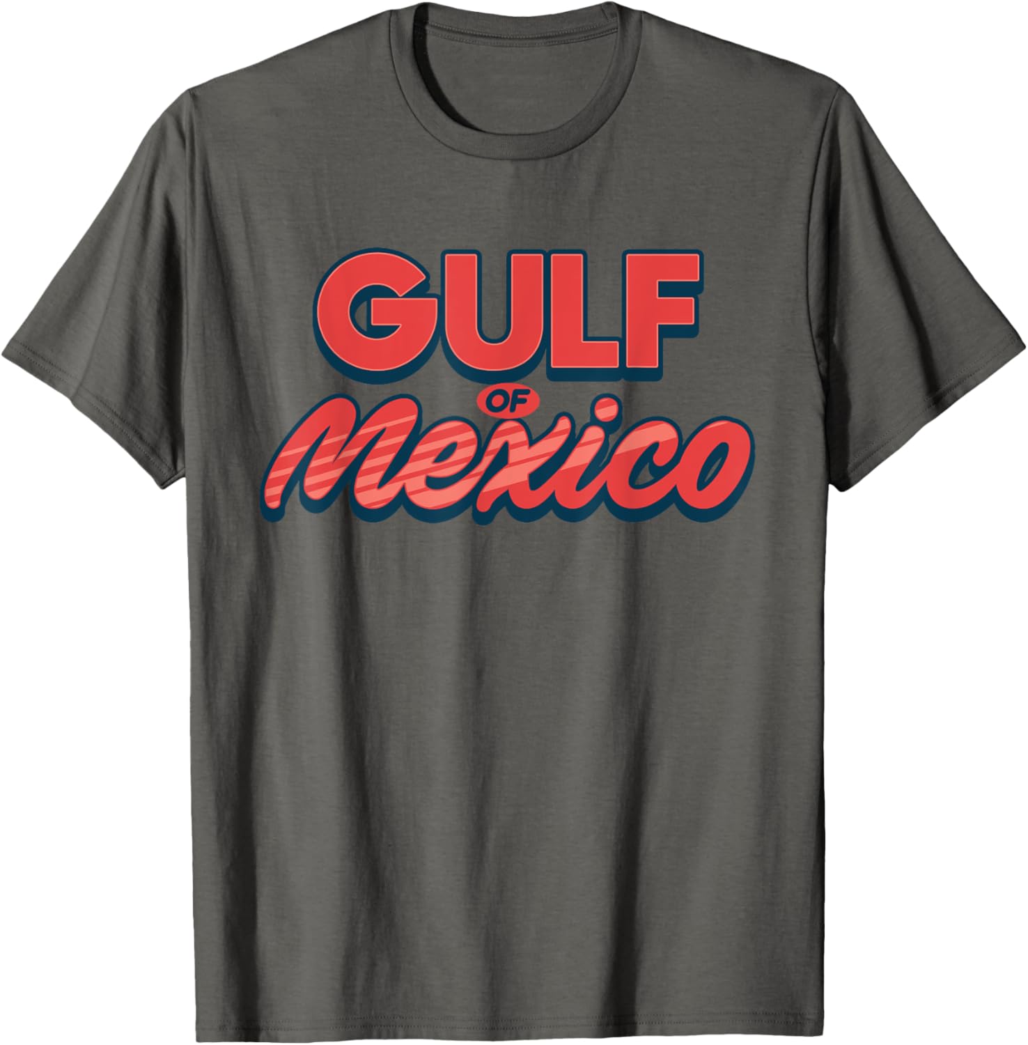 Gulf of Mexico Vintage Beach Vibes T-Shirt for Summer Fun - 1