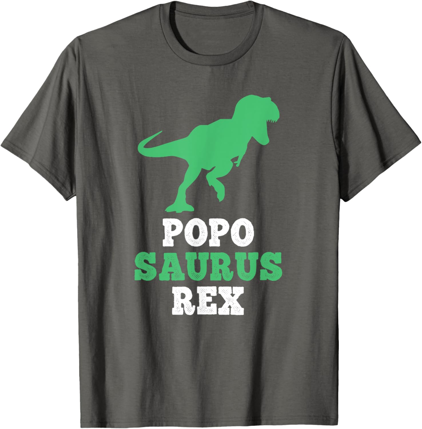 Funny Popo-Saurus Rex Dinosaur T-Shirt for Dino Lovers and Kids - 3