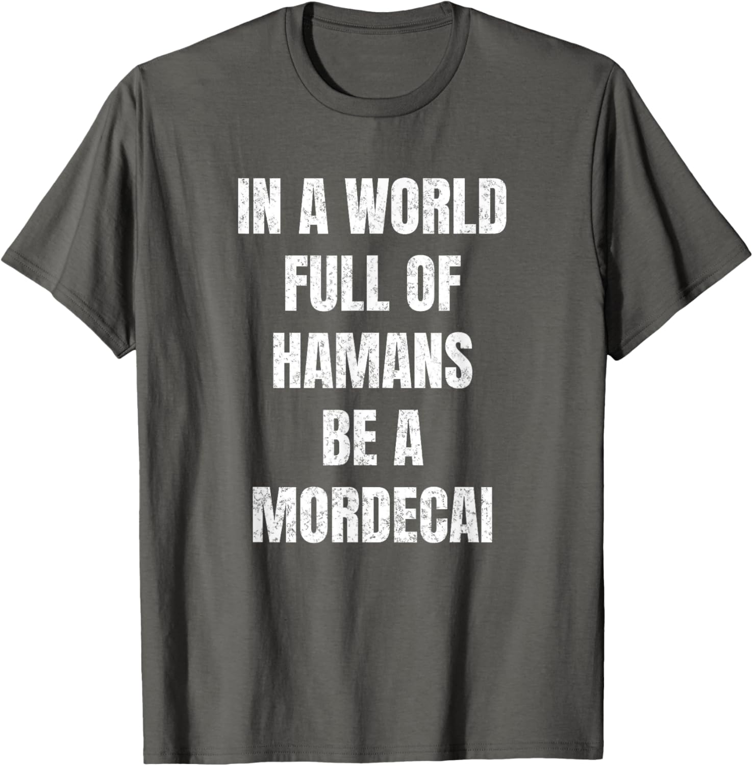 Funny Purim Haman Mordecai Costume T-Shirt for Jewish Celebration Fun - 13