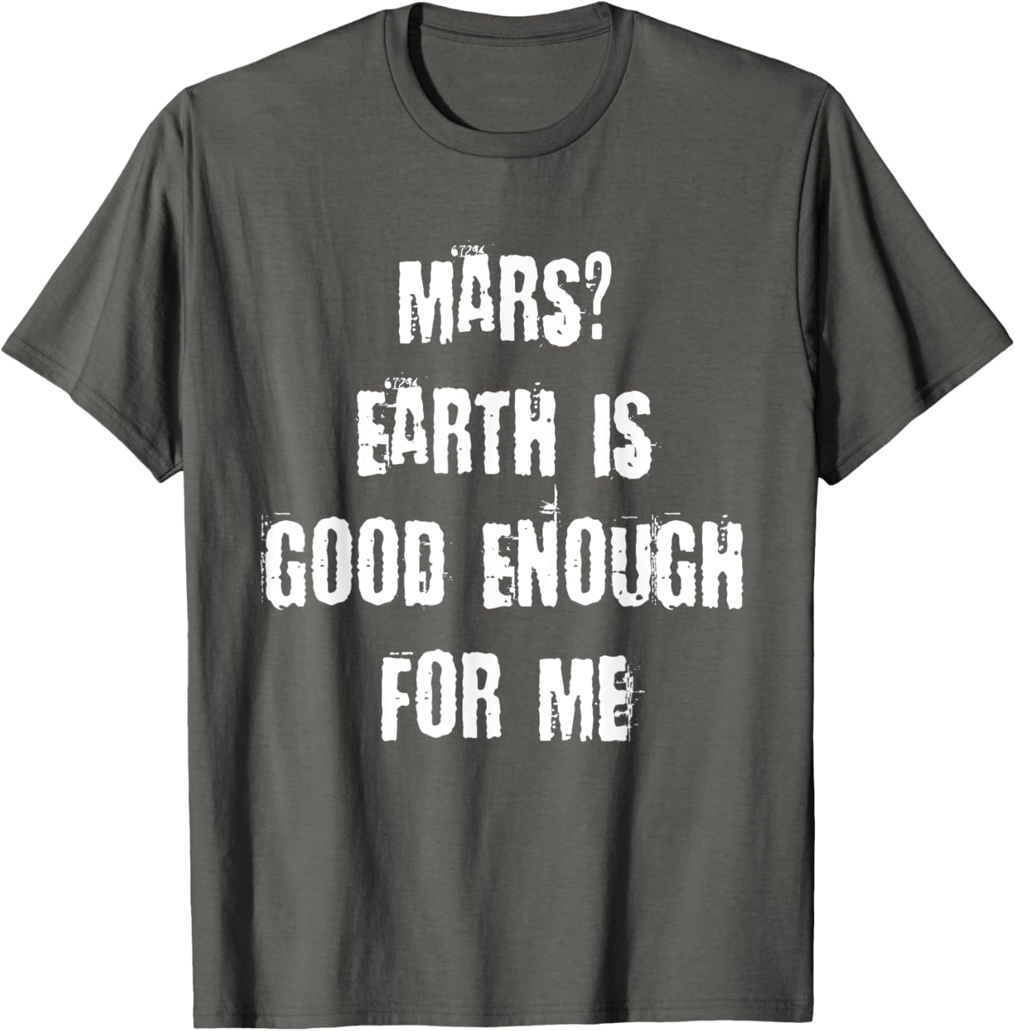 Funny Mars Earth T-Shirt for Space Lovers - Unique Casual Wear - 21