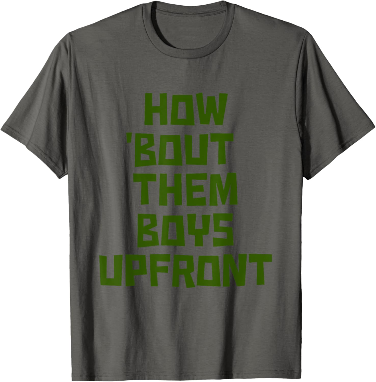 How 'Bout Them Boys Upfront Design Cool Graphic T-Shirt for Fans - 4