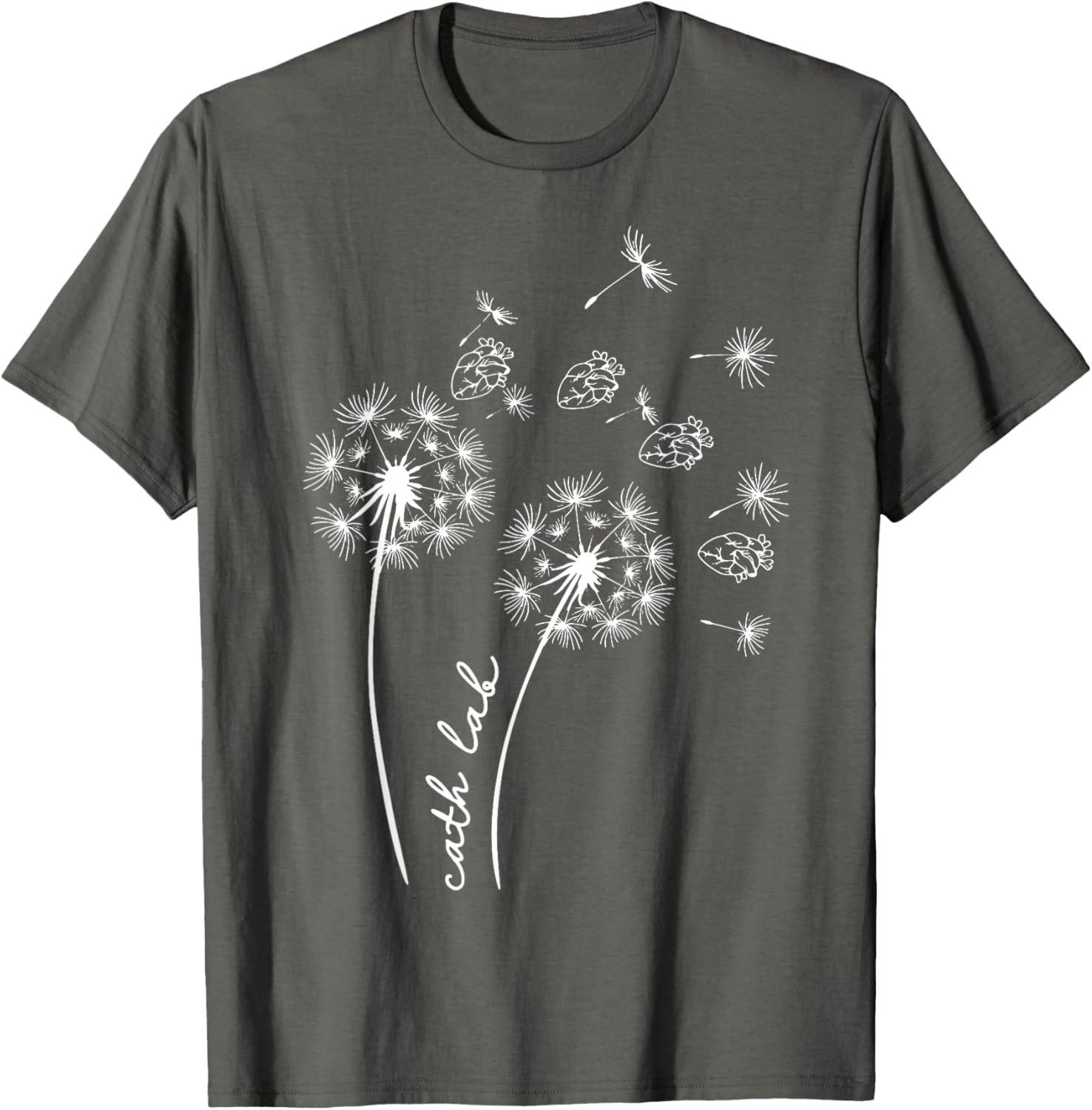 Dandelion Cardiac Nurse T-Shirt for CVICU Cardiologists & Nurses - 17