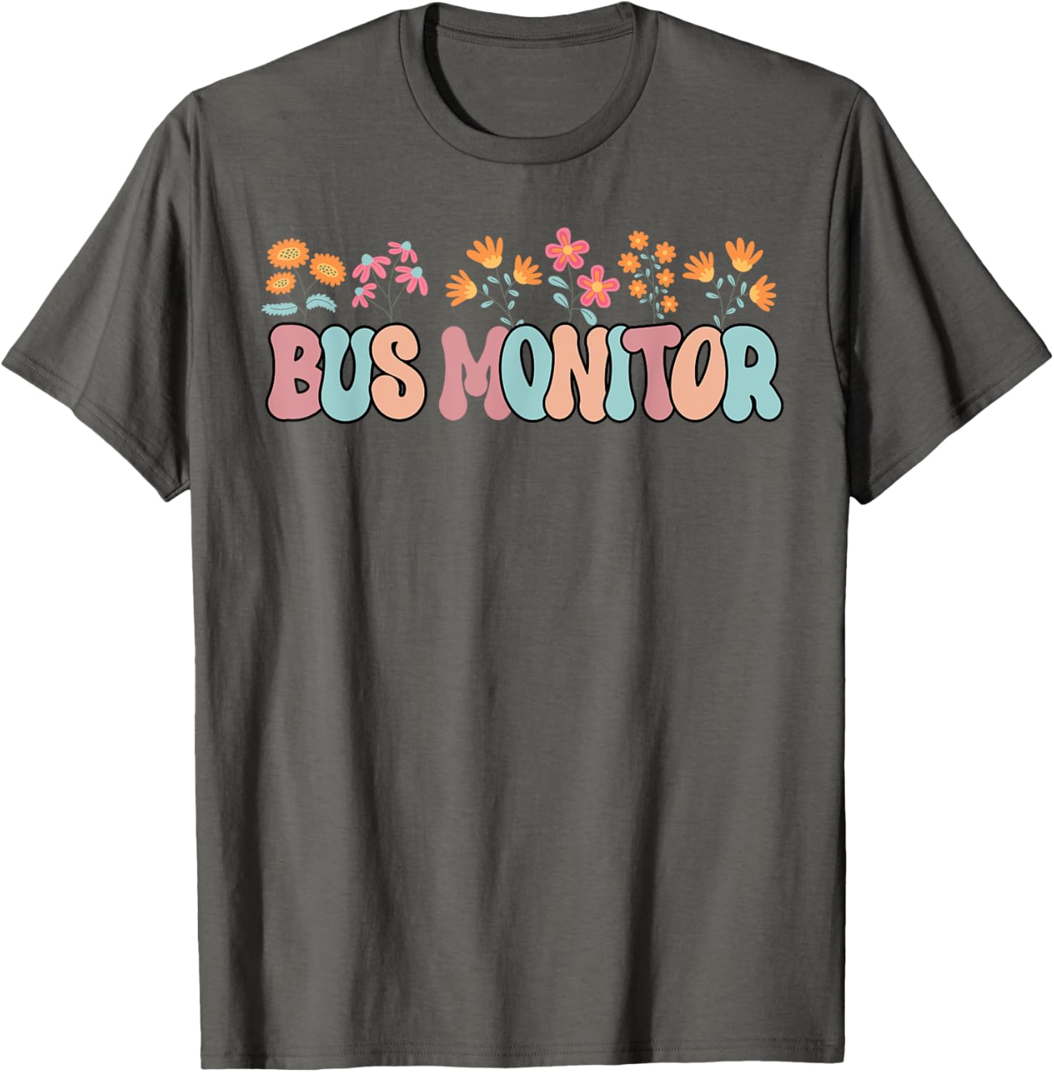 Stylish School Bus Monitor T-Shirt for Women - Fun Bus Aid Apparel - 8