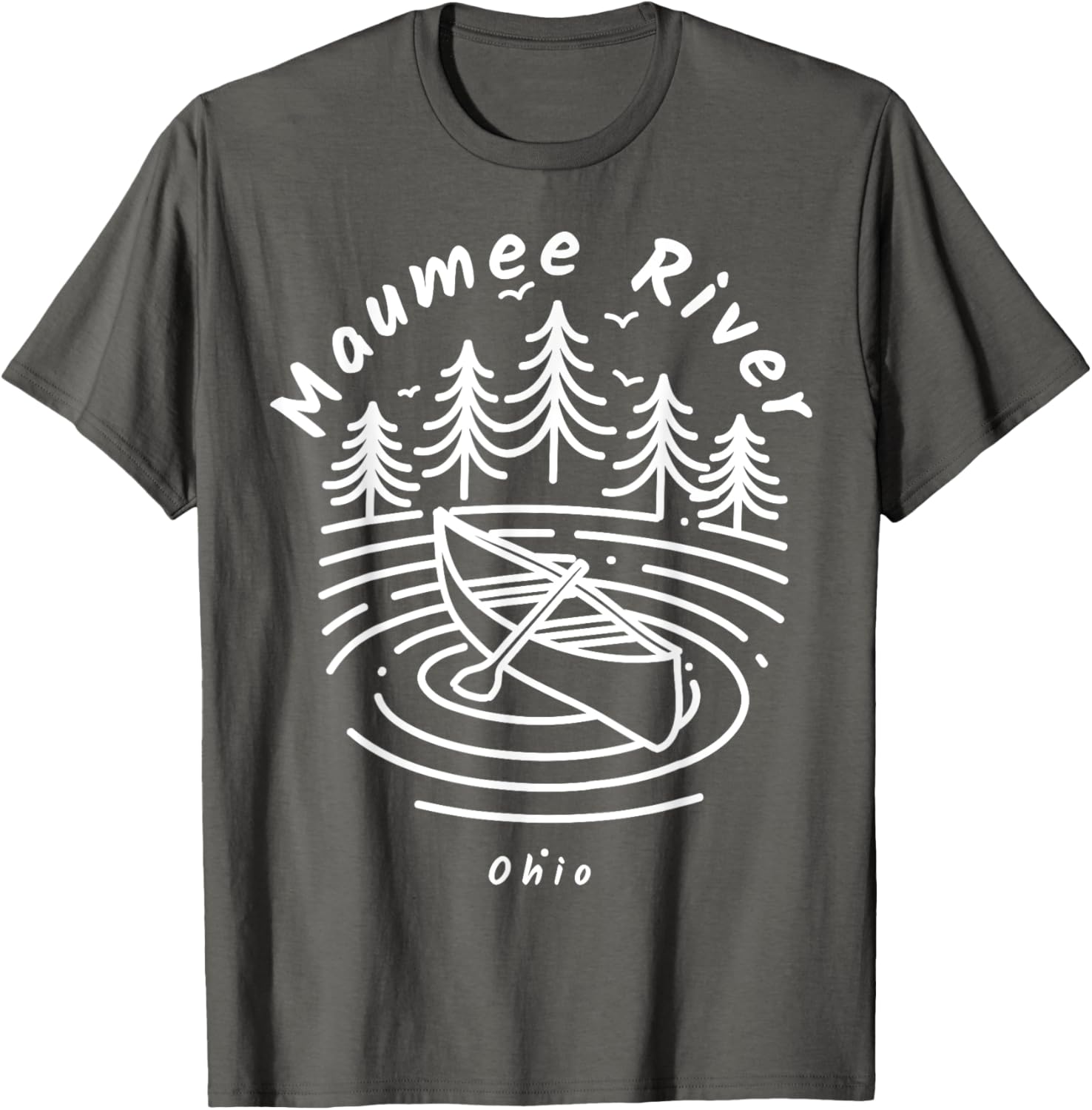 Maumee River Ohio T-Shirt for Nature Lovers and Outdoor Enthusiasts - 9