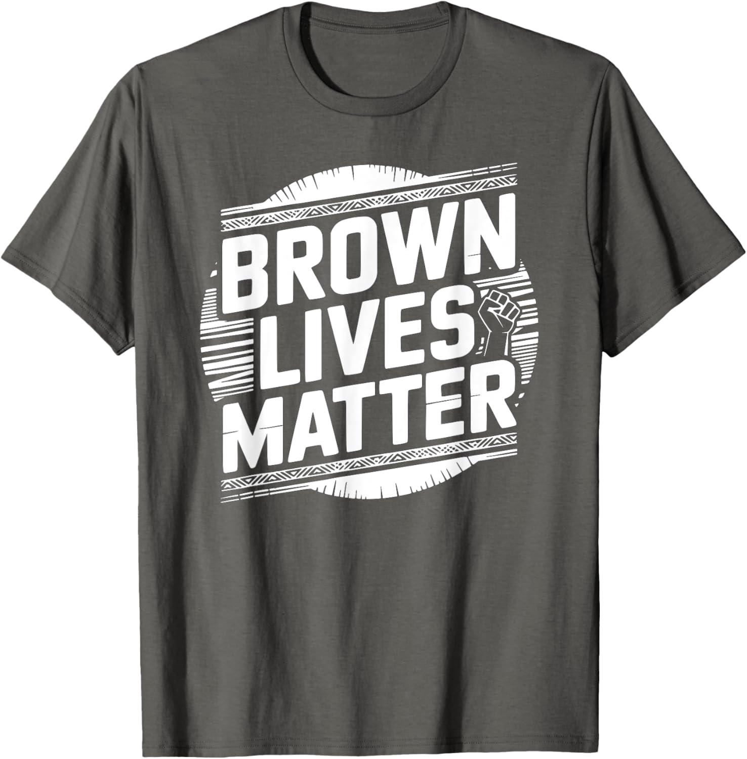 Brown Lives Matter Pro-Immigration Unity T-Shirt for Activism Support - 8