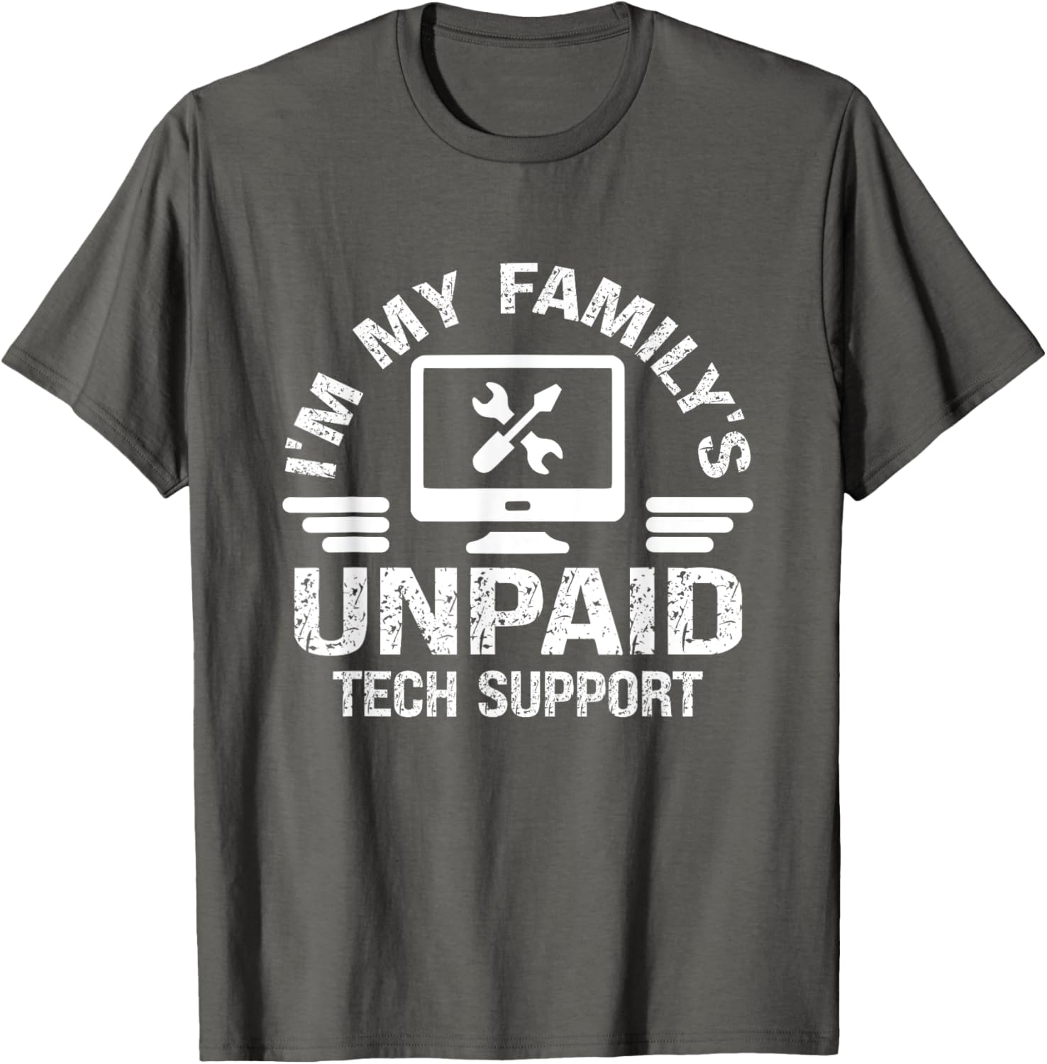 Funny Tech Support T-Shirt for Computer Engineers and IT Guys - 9