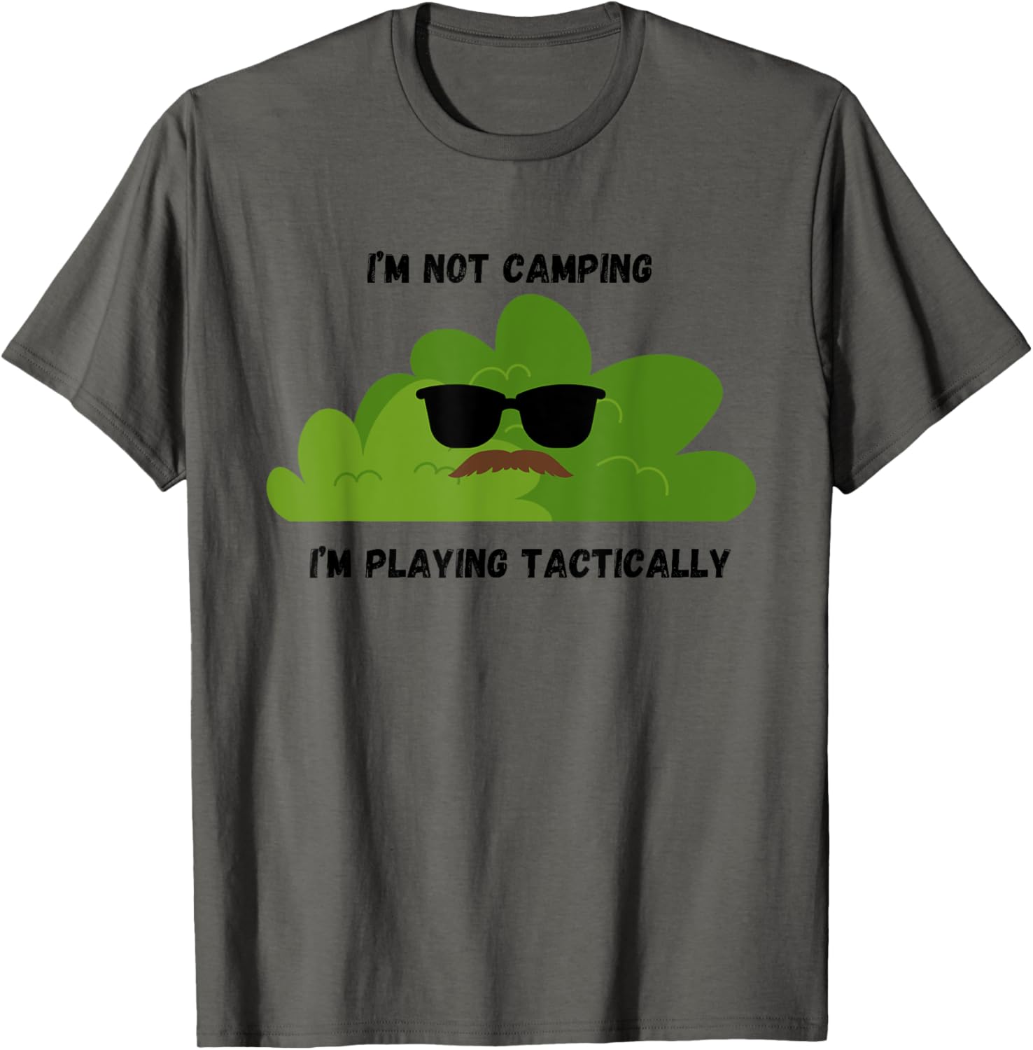 Funny Gamer Dad T-Shirt Not a Bush Camper Video Game Joke Gift - 1