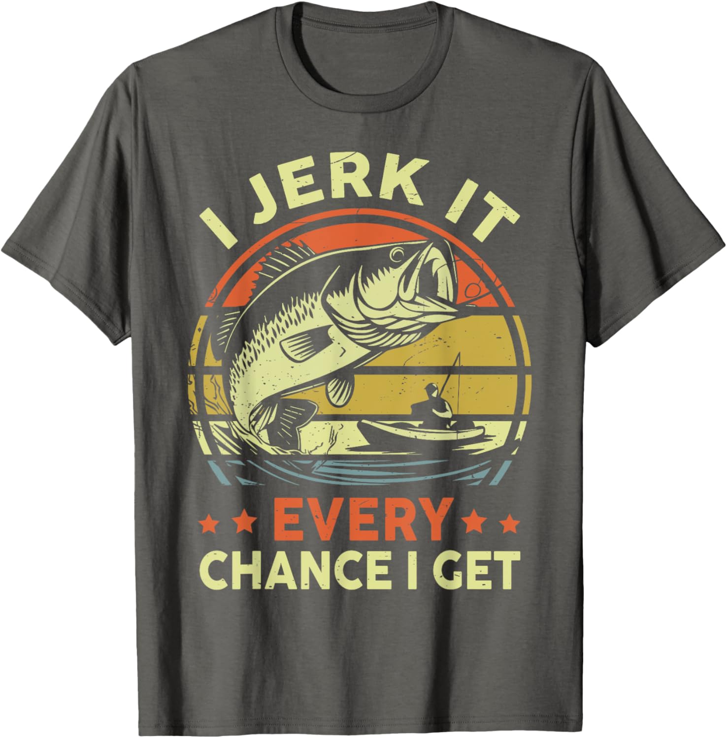 Funny Kayak Fishing Step Dad T-Shirt Perfect Gift for Outdoorsy Dads - 2