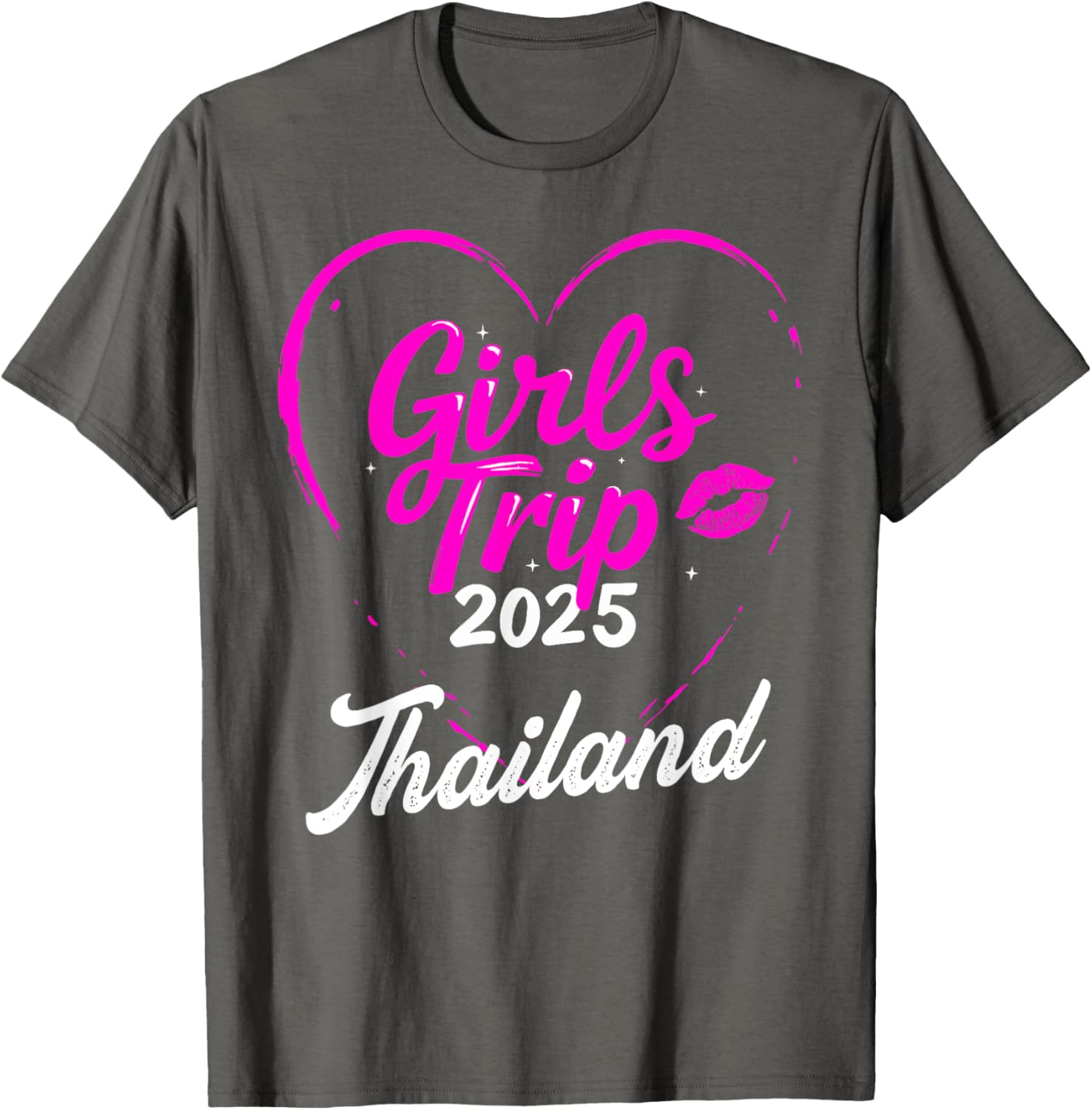Girls Trip Thailand 2025 Birthday Squad T-Shirt for Fun Weekend Getaway - 9