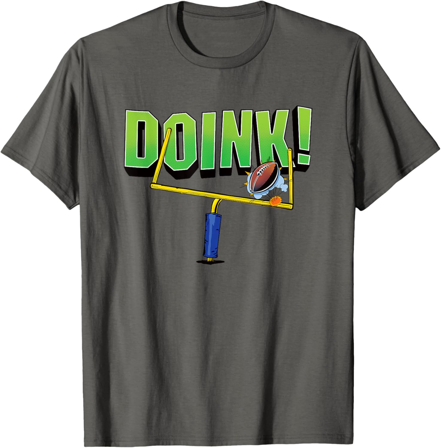 Funny Football Kicker T-Shirt for Fans Who Missed the Field Goal Posts - 24