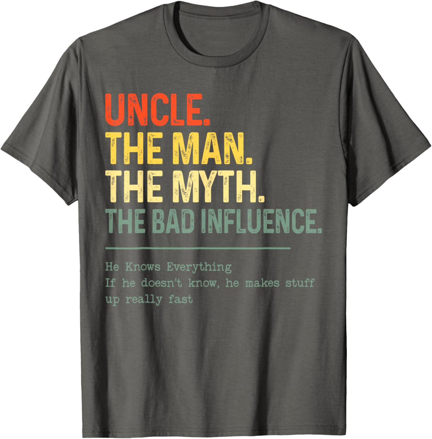 Vintage Cool Uncles Club Funny T-Shirt for Men and Boys, Perfect Gift! - 6