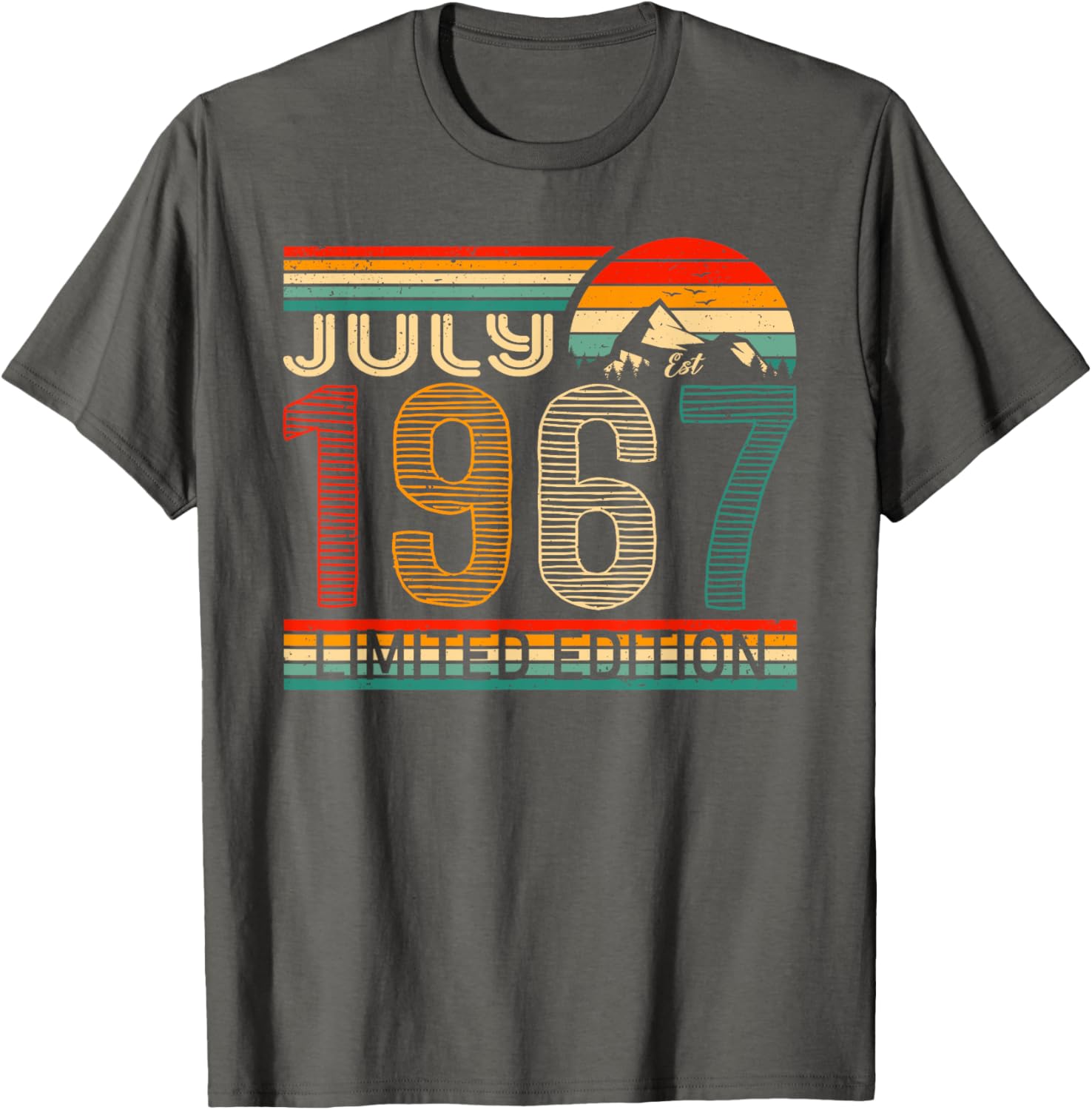 Vintage July 1967 Classic Birthday T-Shirt for Unique Celebrations - 11
