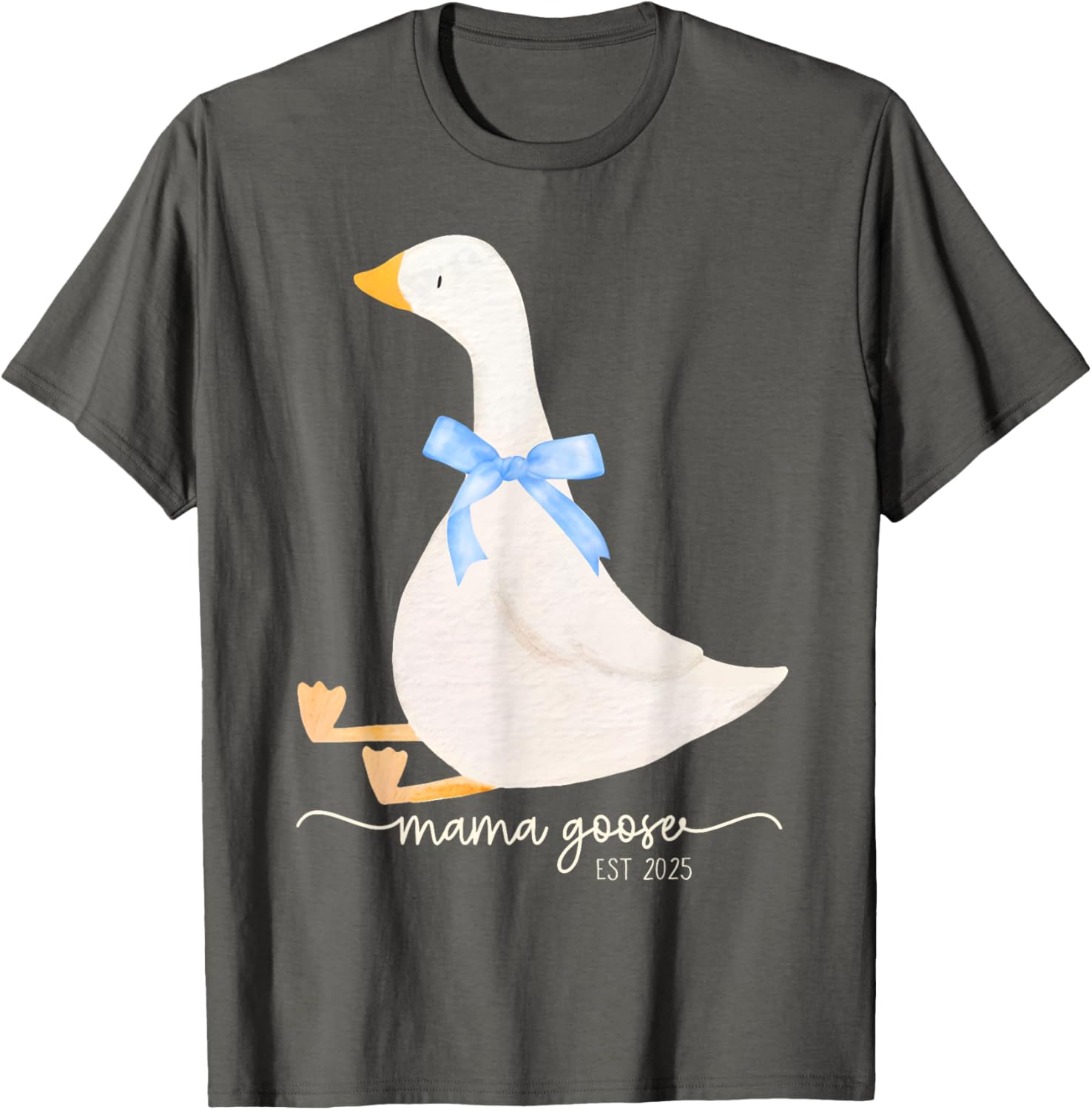 Silly Goose Mom T-Shirt for Mother’s Day - Mama Goose Est 2025 - 14