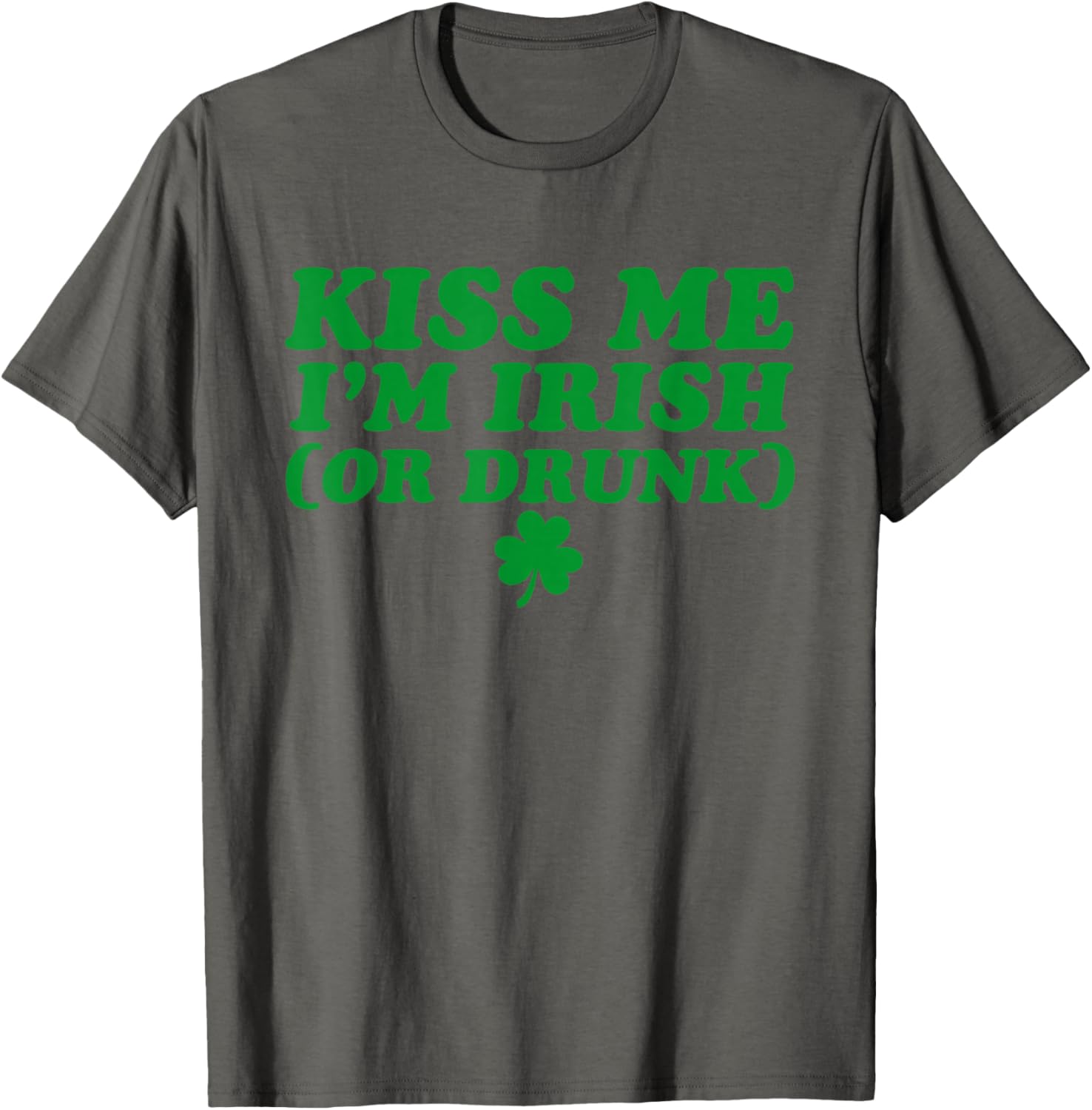 Funny Kiss Me I'm Irish Drinking Beer T-Shirt for St. Patrick's Day - 25