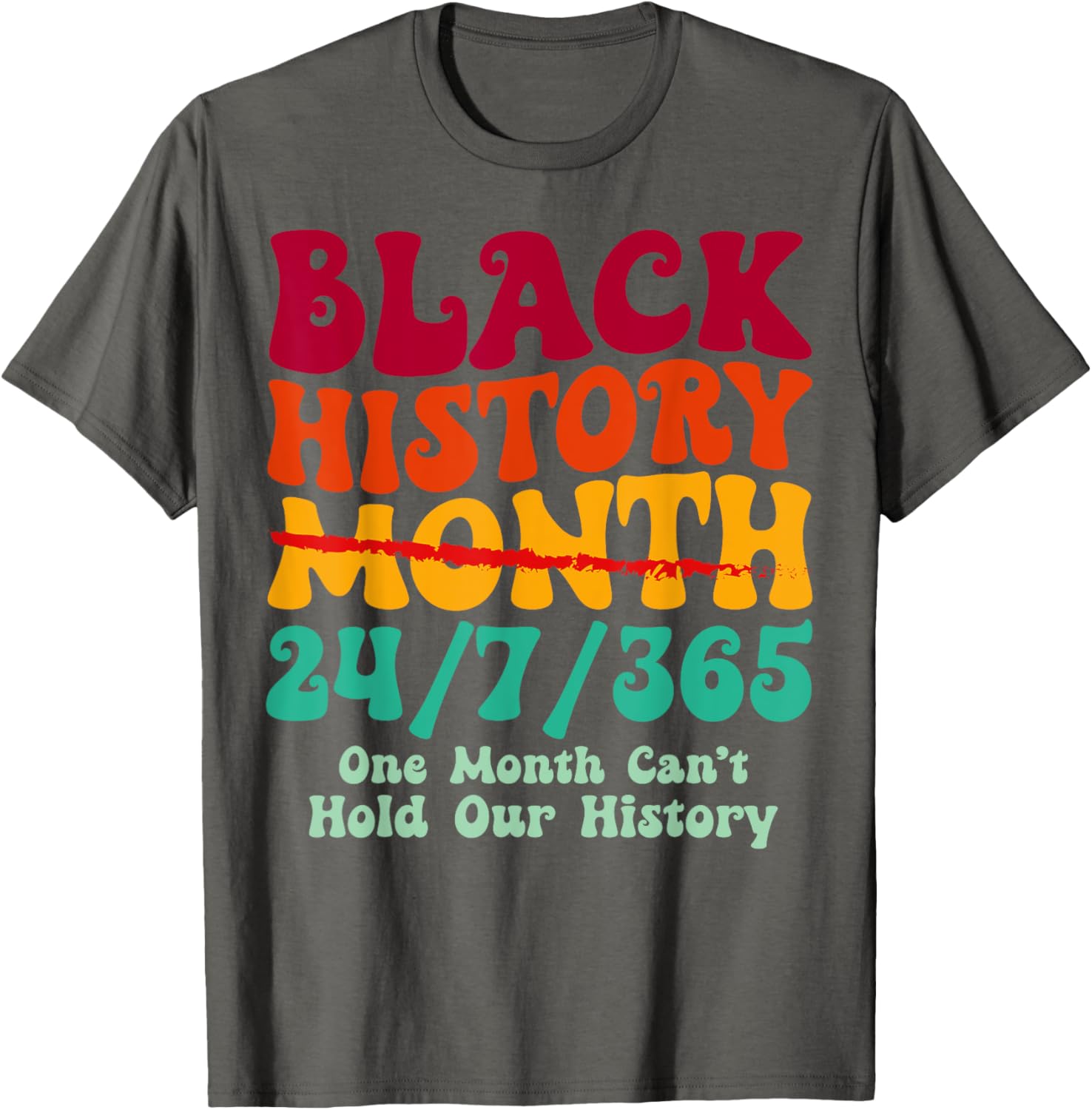 Groovy Black History Month Melanin Afro T-Shirt for Men and Women - 2