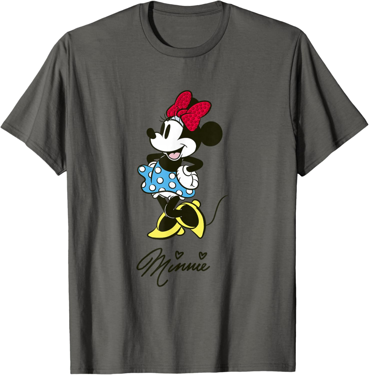 Disney Mickey and Friends Minnie Mouse Happy Expressions T-Shirt for Fans - 6