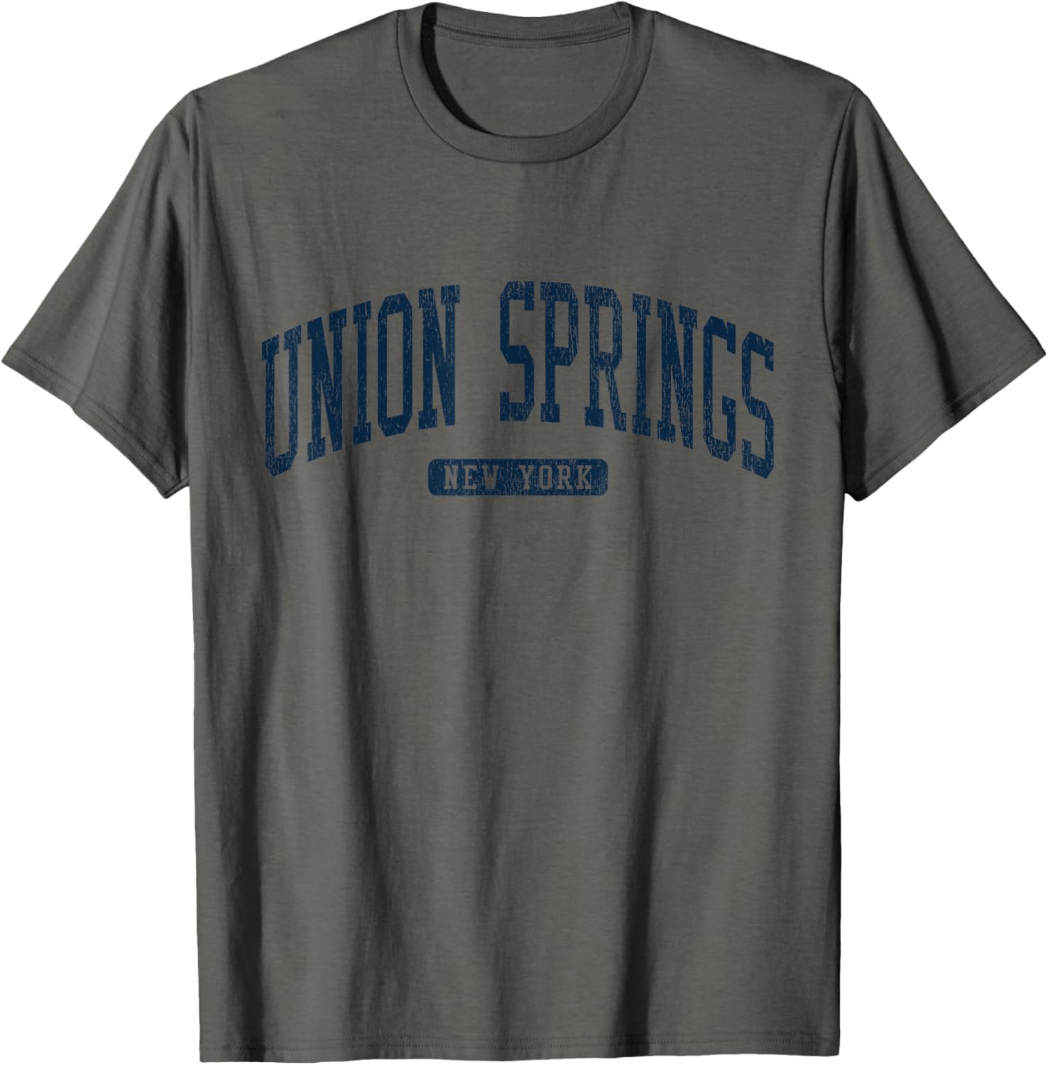 Union Springs NY College Style Blue T-Shirt for Comfortable Casual Wear - 9