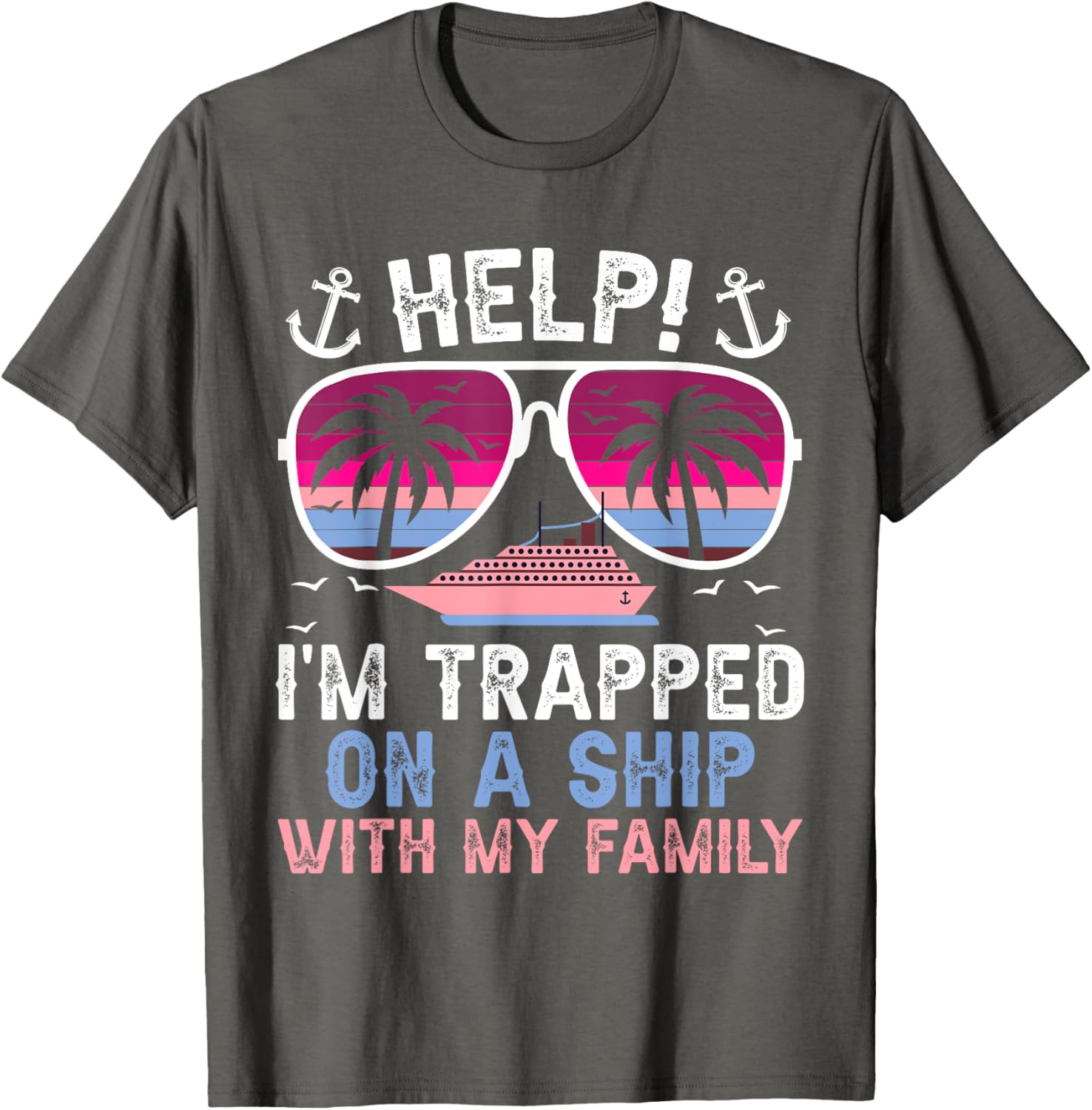 Family Matching Trip T-Shirt for Cruise Adventures - Fun Design! - 15