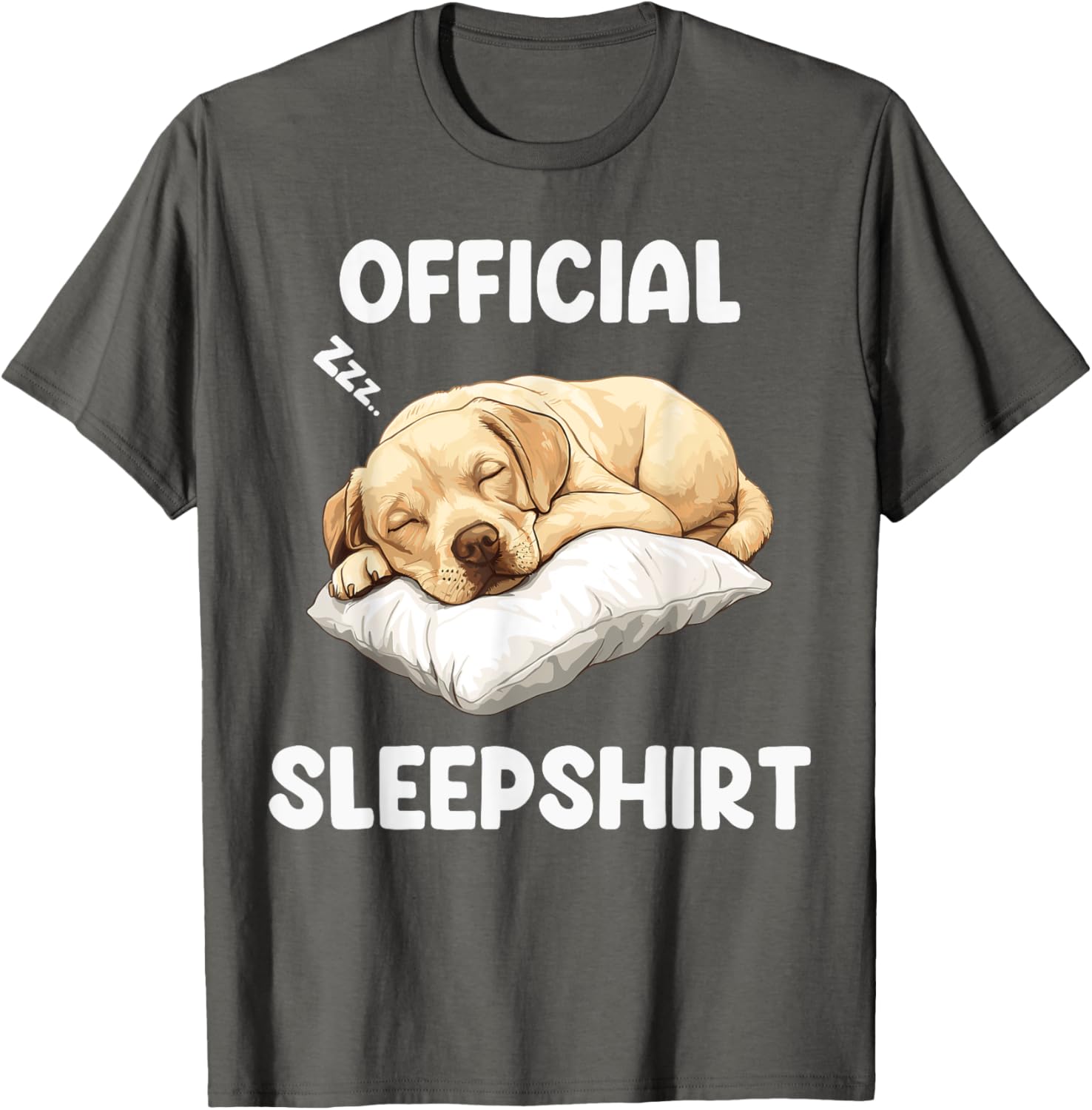 Funny Labrador Sleepshirt for Dog Lovers Comfortable Sleepwear T-Shirt - 16