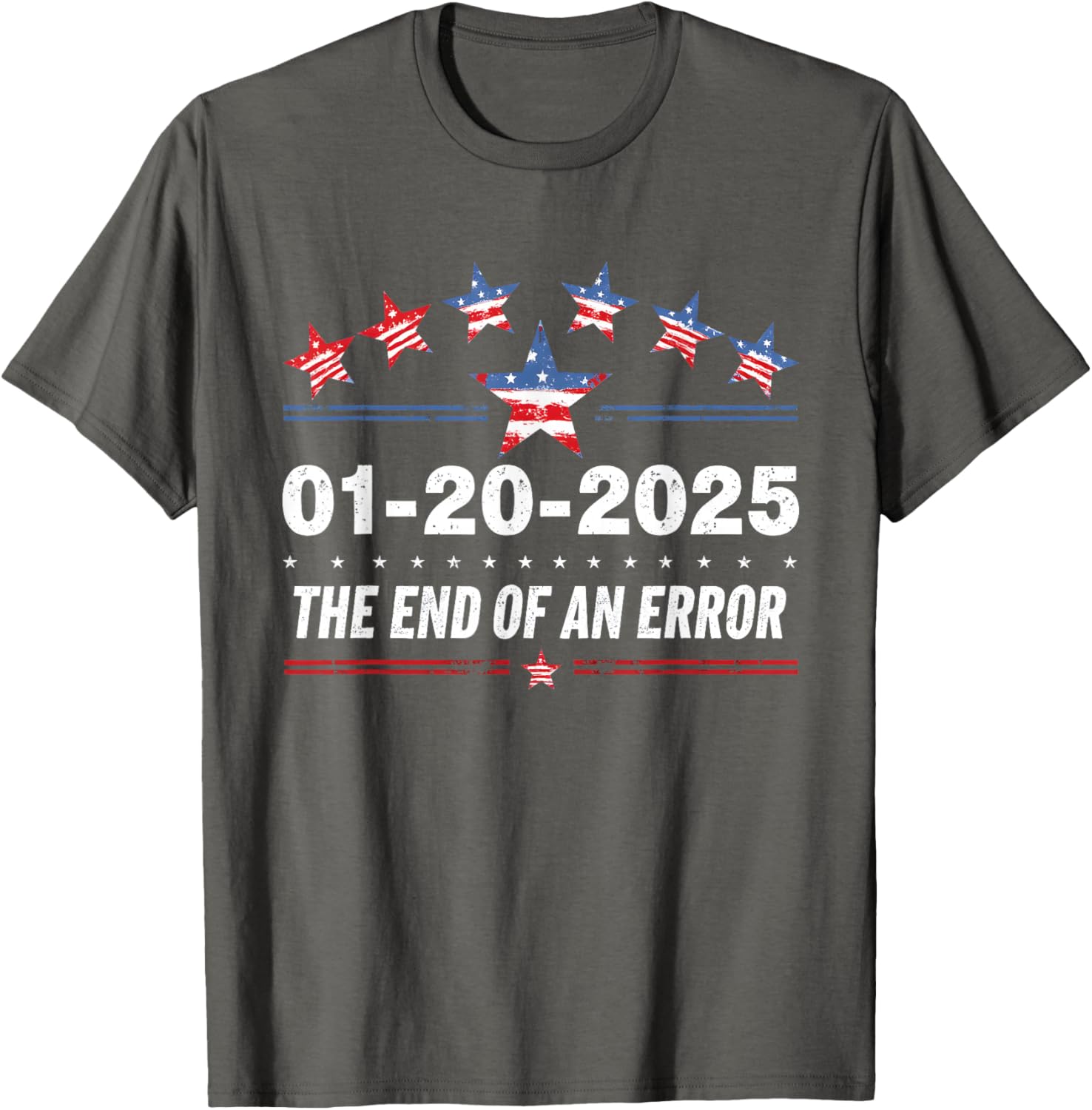 Patriotic Change 2025 Graphic Tee for Adults - Classic Fit, Crew Neck - 14