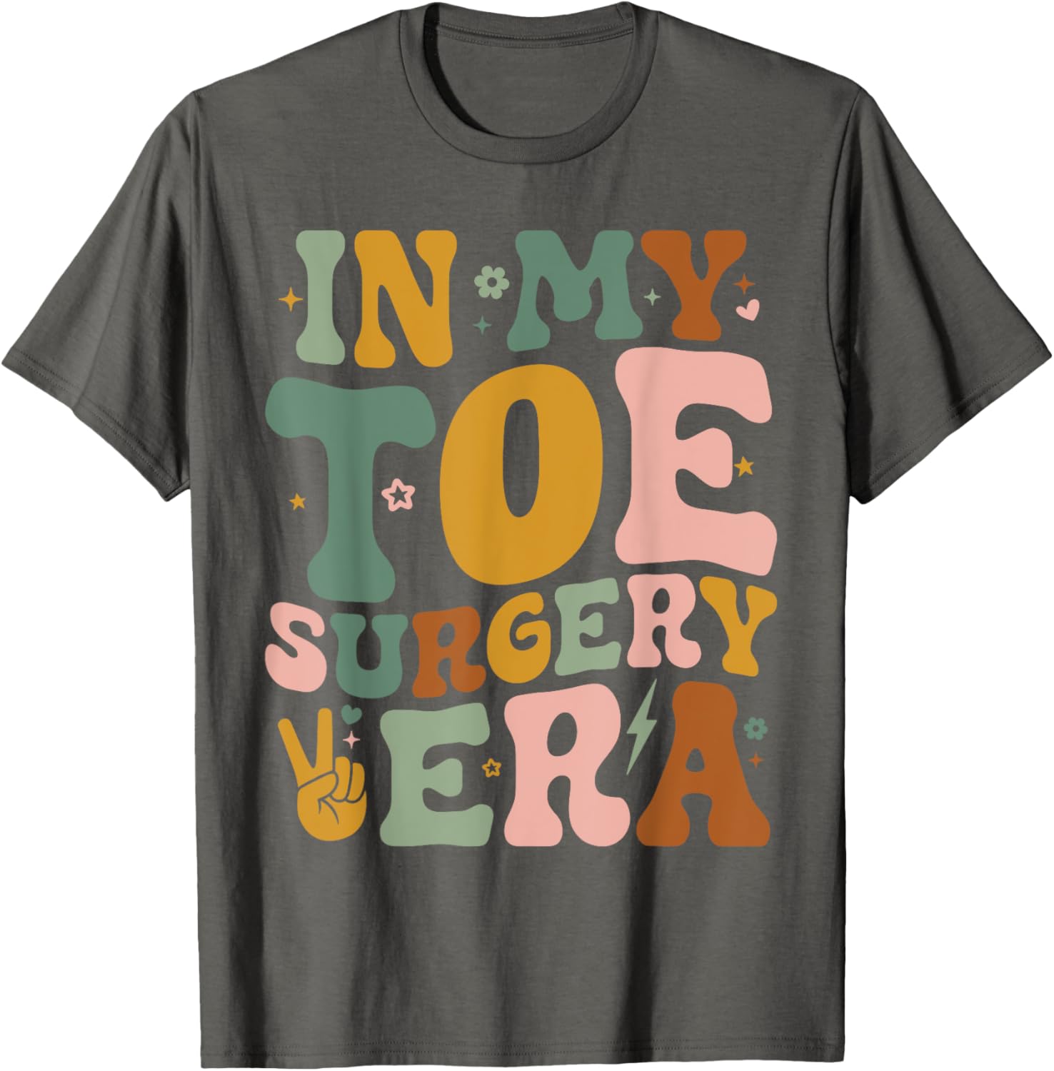 Funny Broken Toe Surgery Recovery T-Shirt for Toe Surgery Era Fans - 16