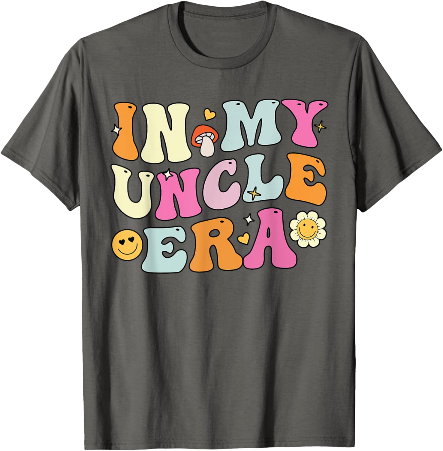 Groovy In My Uncle Era T-Shirt Perfect for Father's Day Fun - 11