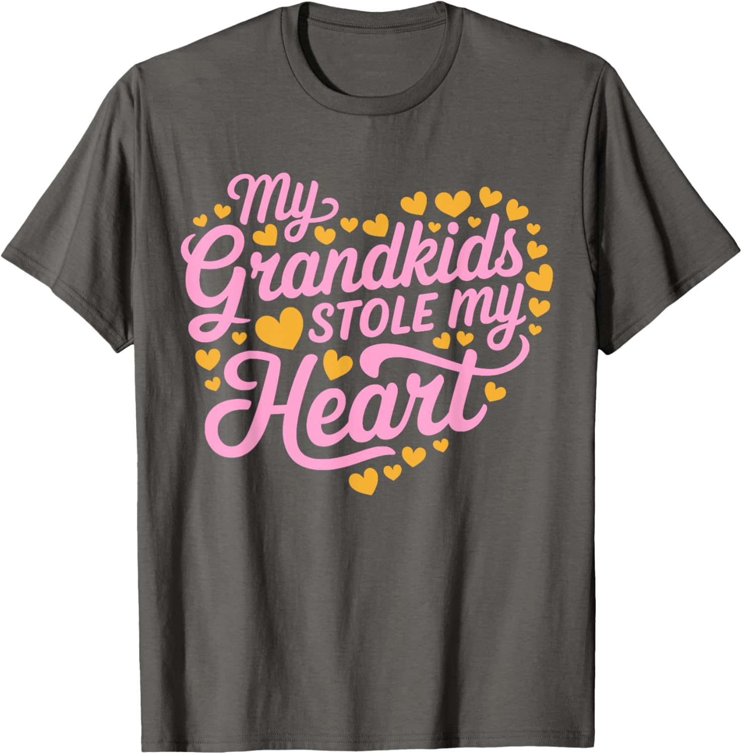 My Grandkids Stole My Heart T-Shirt for Grandma and Nana Lovers - 12