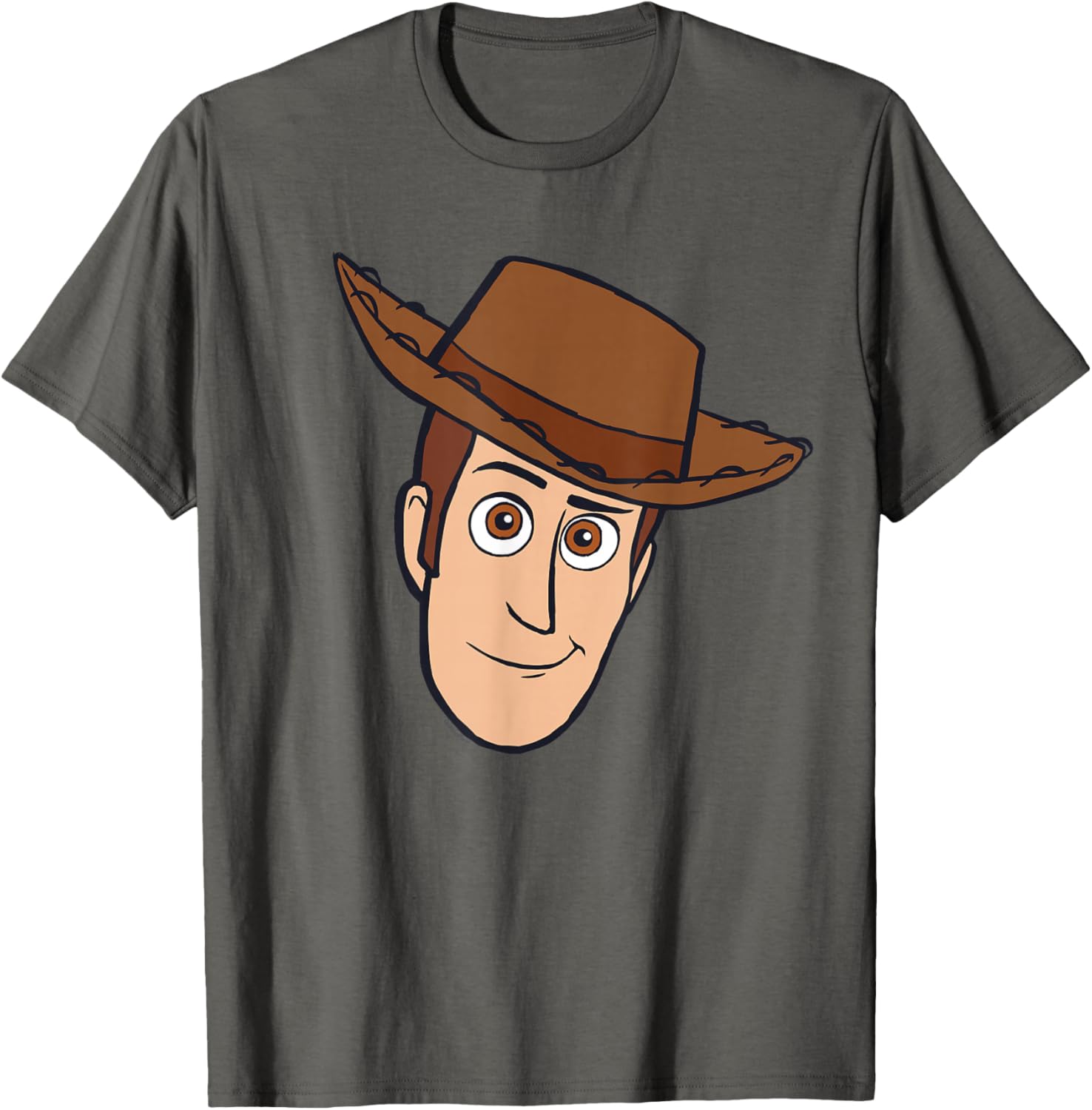 Disney Pixar Toy Story Sheriff Woody Big Face T-Shirt for Kids and Adults - 4