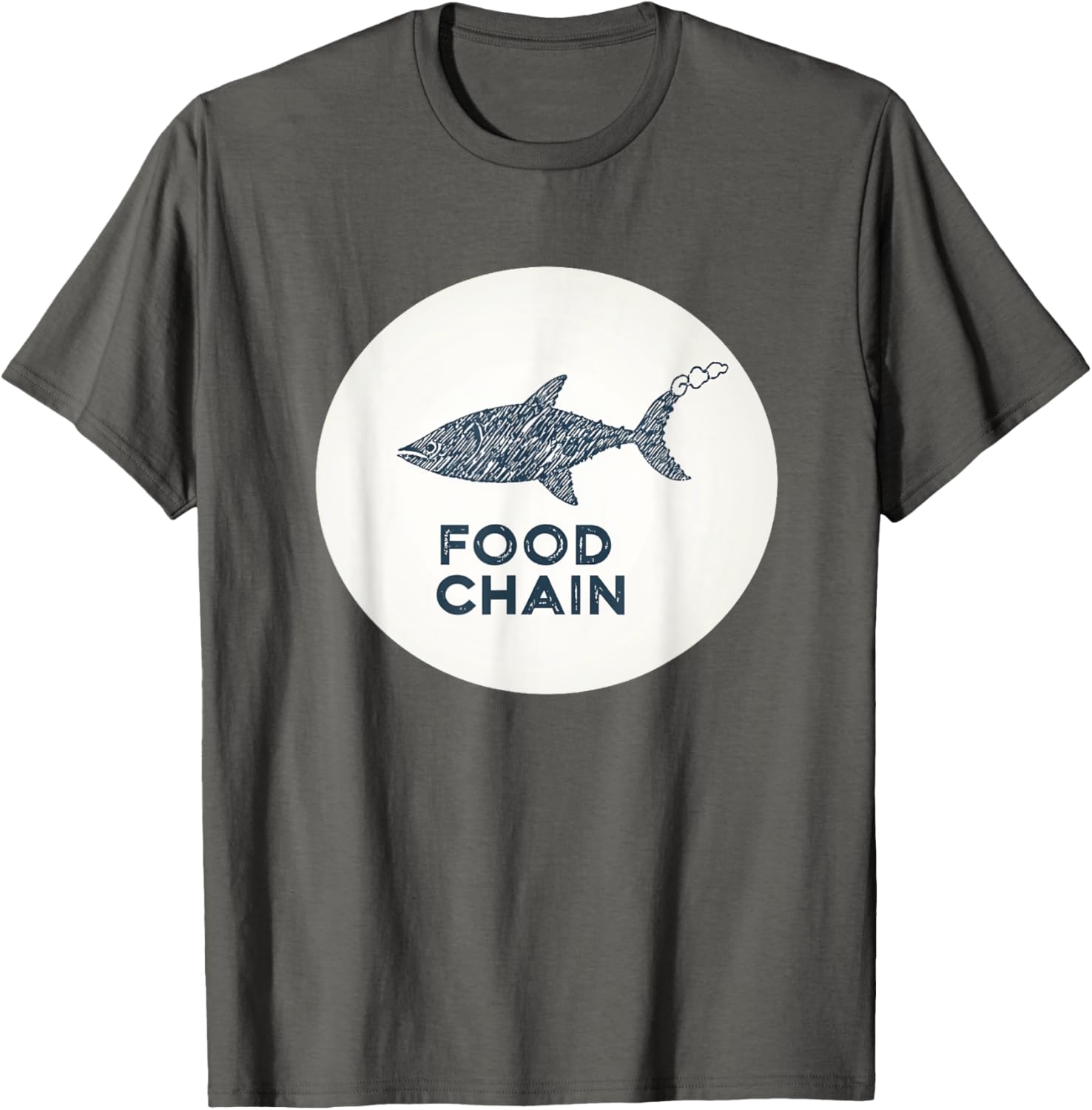 Fun Food Chain T-Shirt with Colorful Fish Costume for Kids - 3