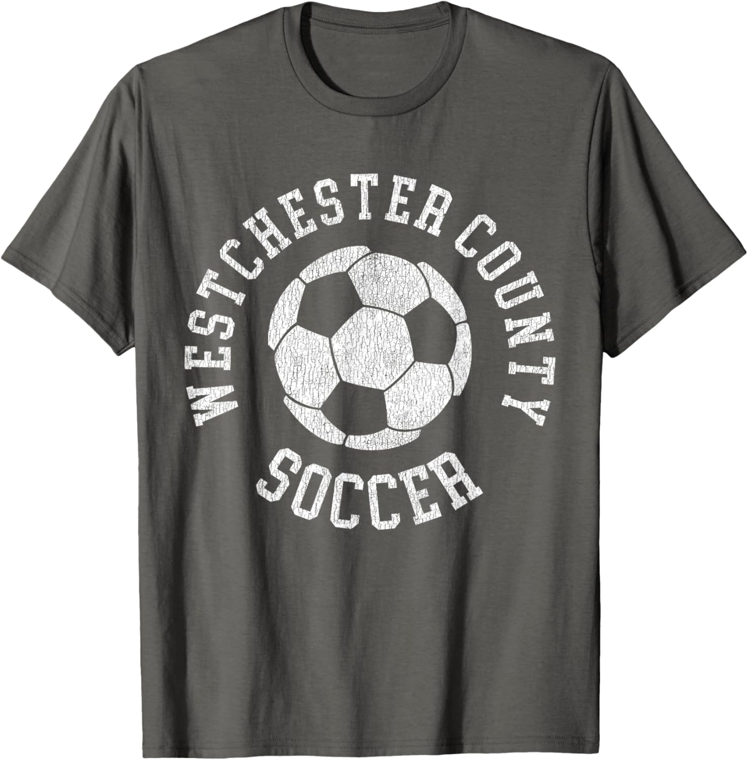 Westchester County Retro Distressed 90's Vintage Soccer T-Shirt - 24