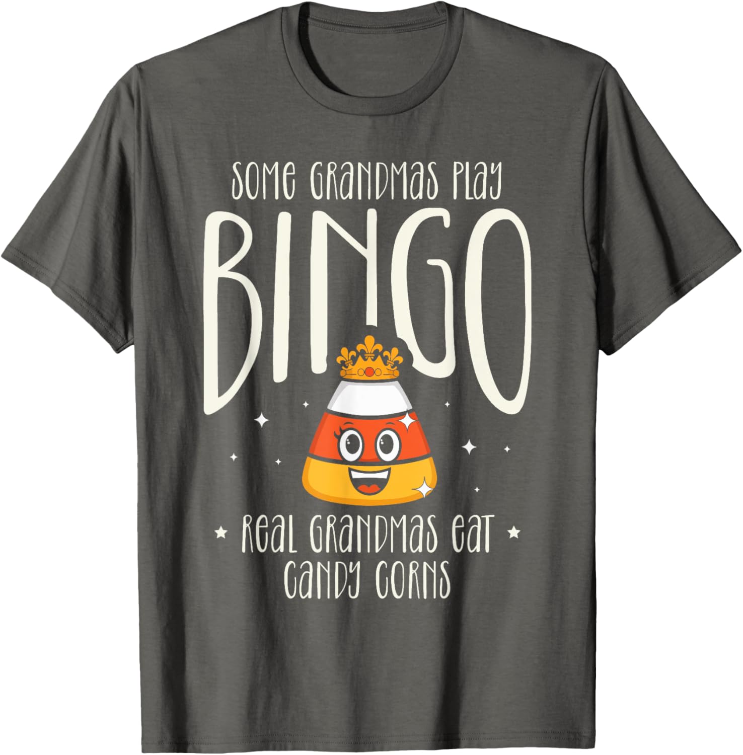 Funny Grandma Bingo T-Shirt for Candy Corn Lovers - Perfect Gift Idea - 6