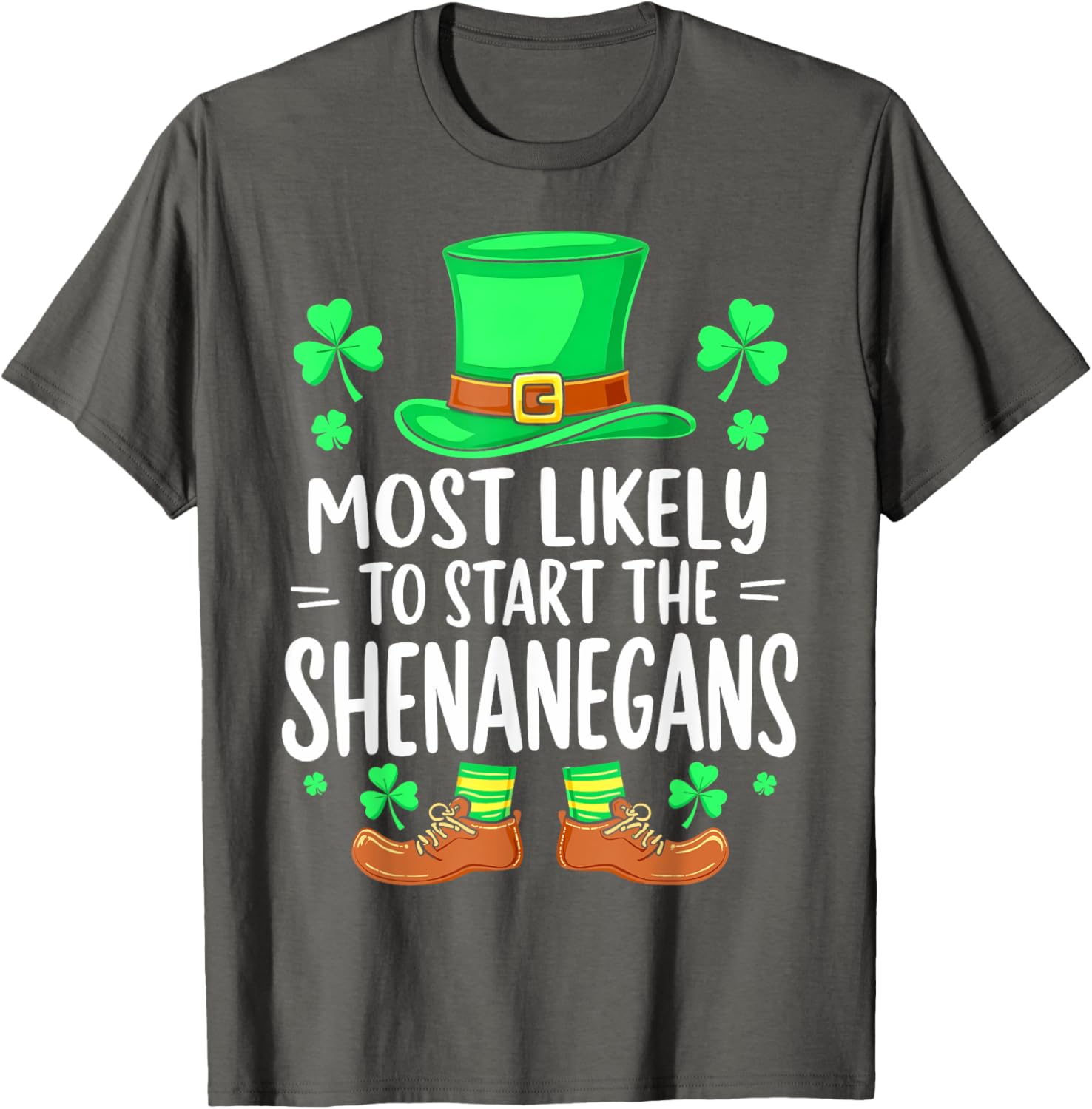 St Patricks Day Shenanigans T-Shirt for Fun Irish Celebrations - 3