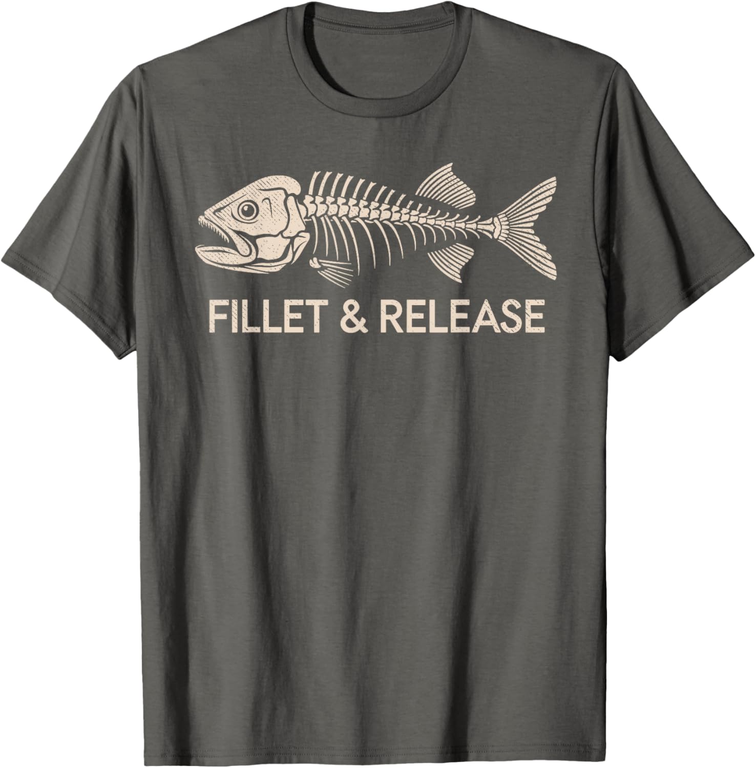 Funny Fishing T-Shirt for Anglers - Fillet and Release Humor Tee - 12