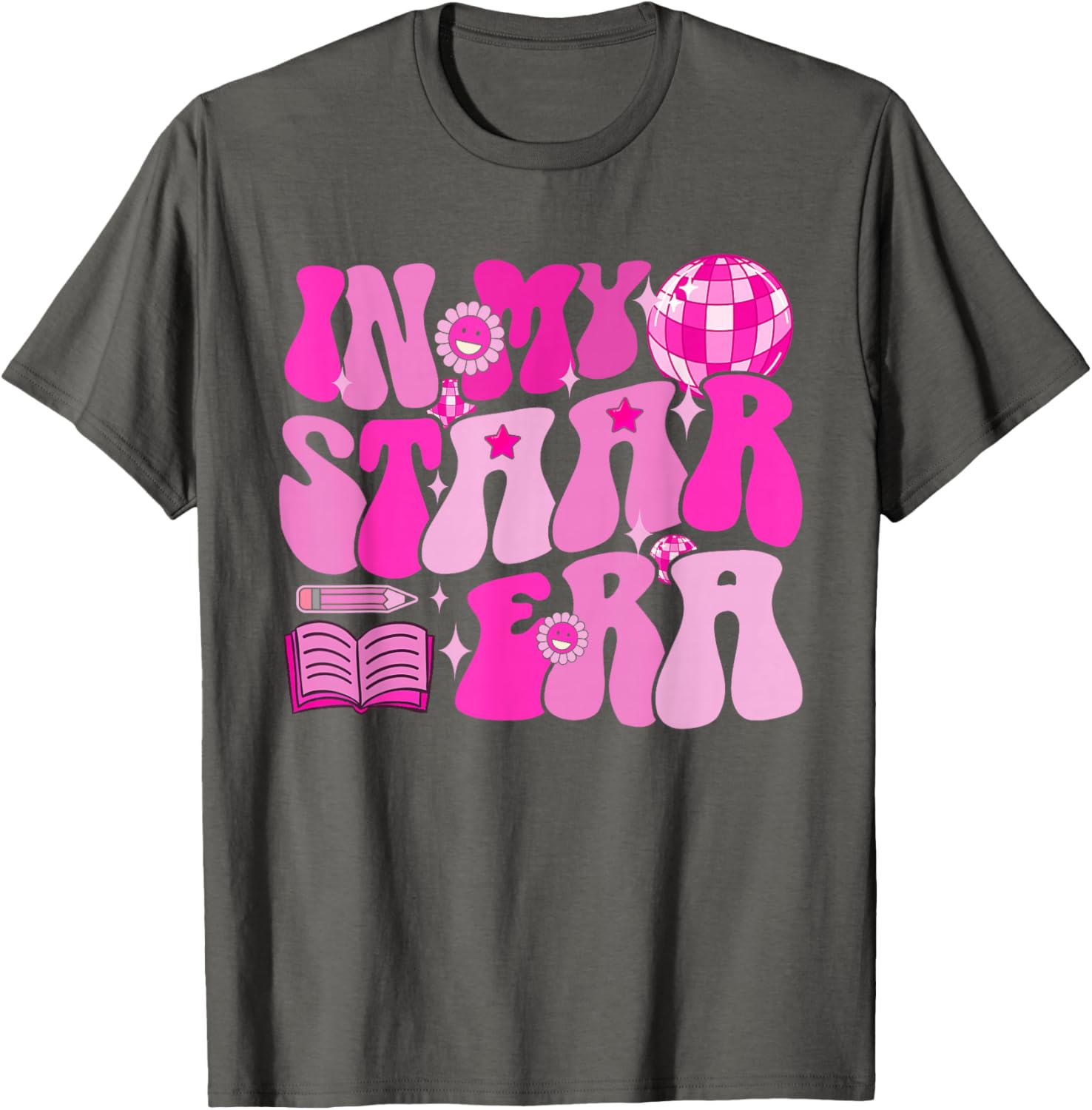 Motivational STAARe Teacher Student T-Shirt for Testing Day Fun - 5