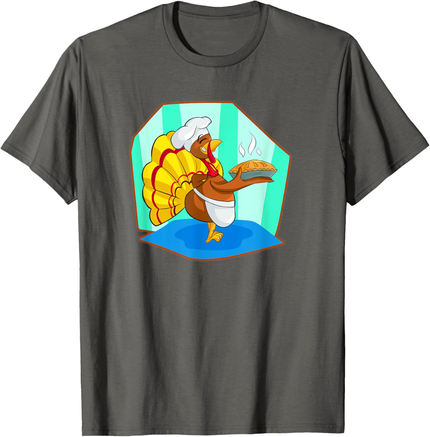 Cute Tom Turkey Thanksgiving T-Shirt for Festive Holiday Celebrations - 28