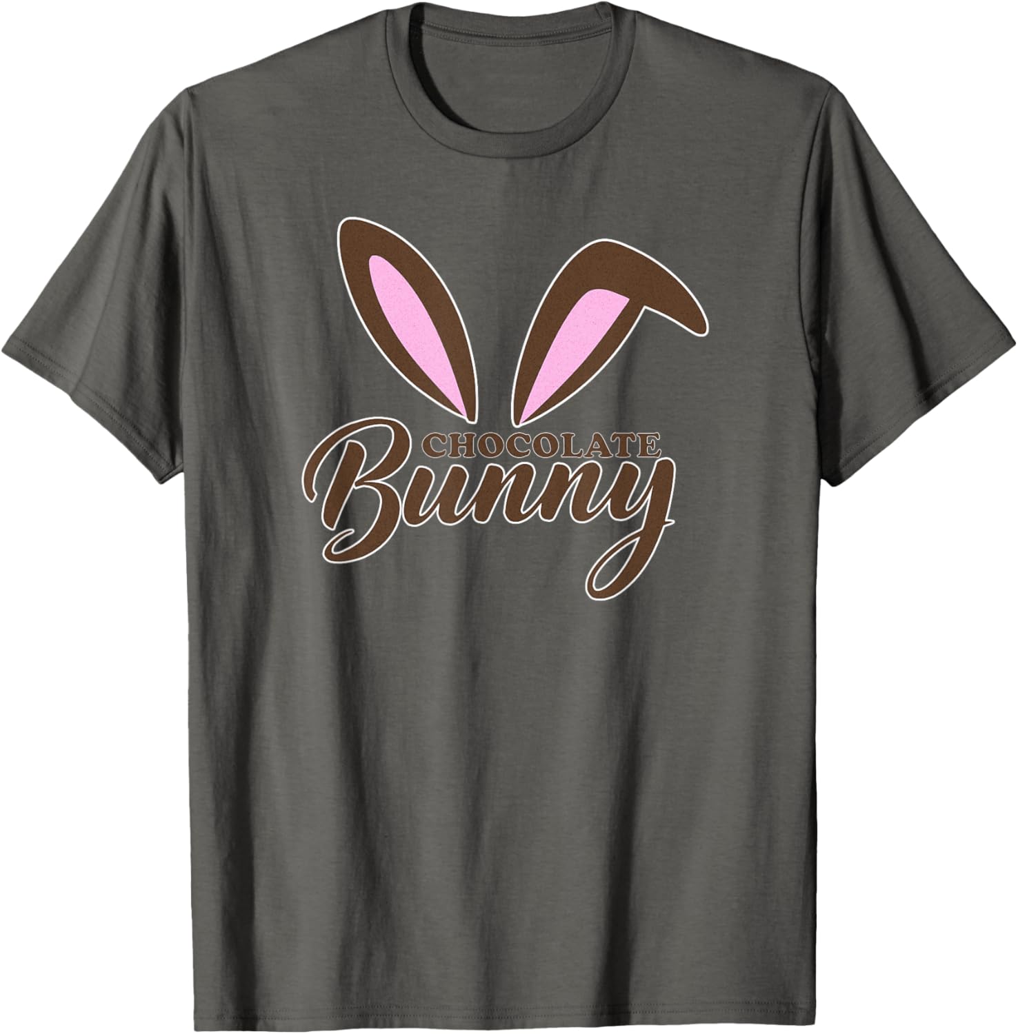 Cute Chocolate Bunny Easter Outfit T-Shirt for Kids and Adults - 23