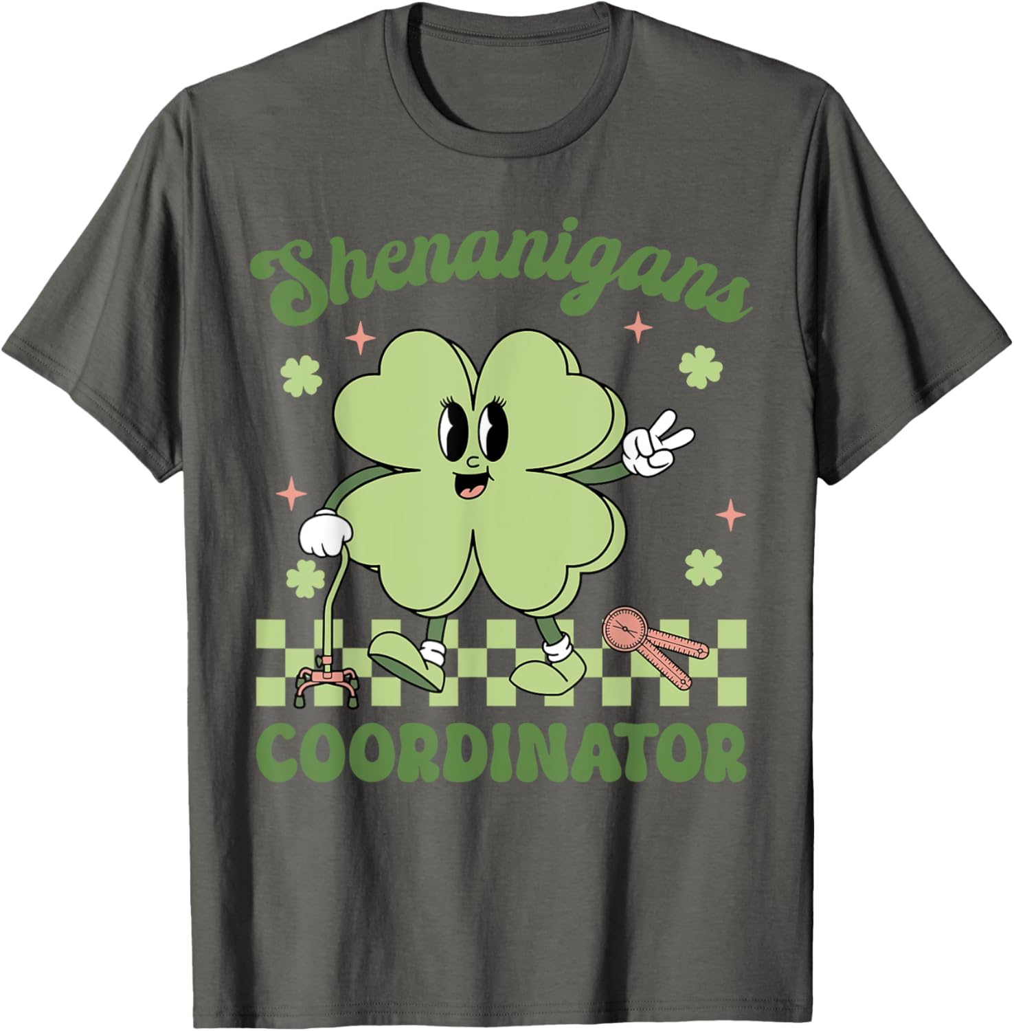 Shenanigans Coordinator Physical Therapist St Patrick's Day T-Shirt - 3