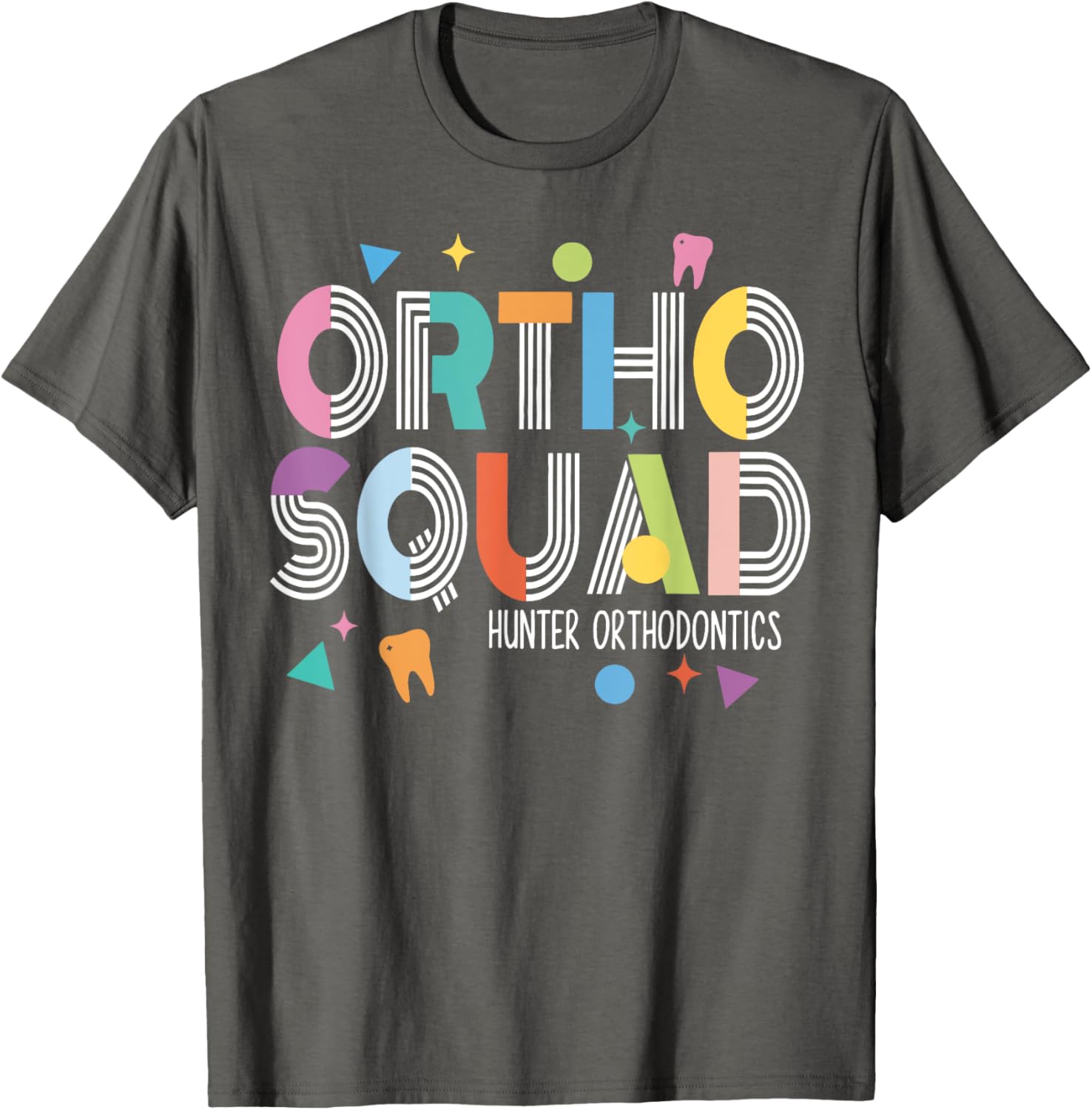 Ortho Squad Orthodontic Assistant T-Shirt for Dental Professionals - 17