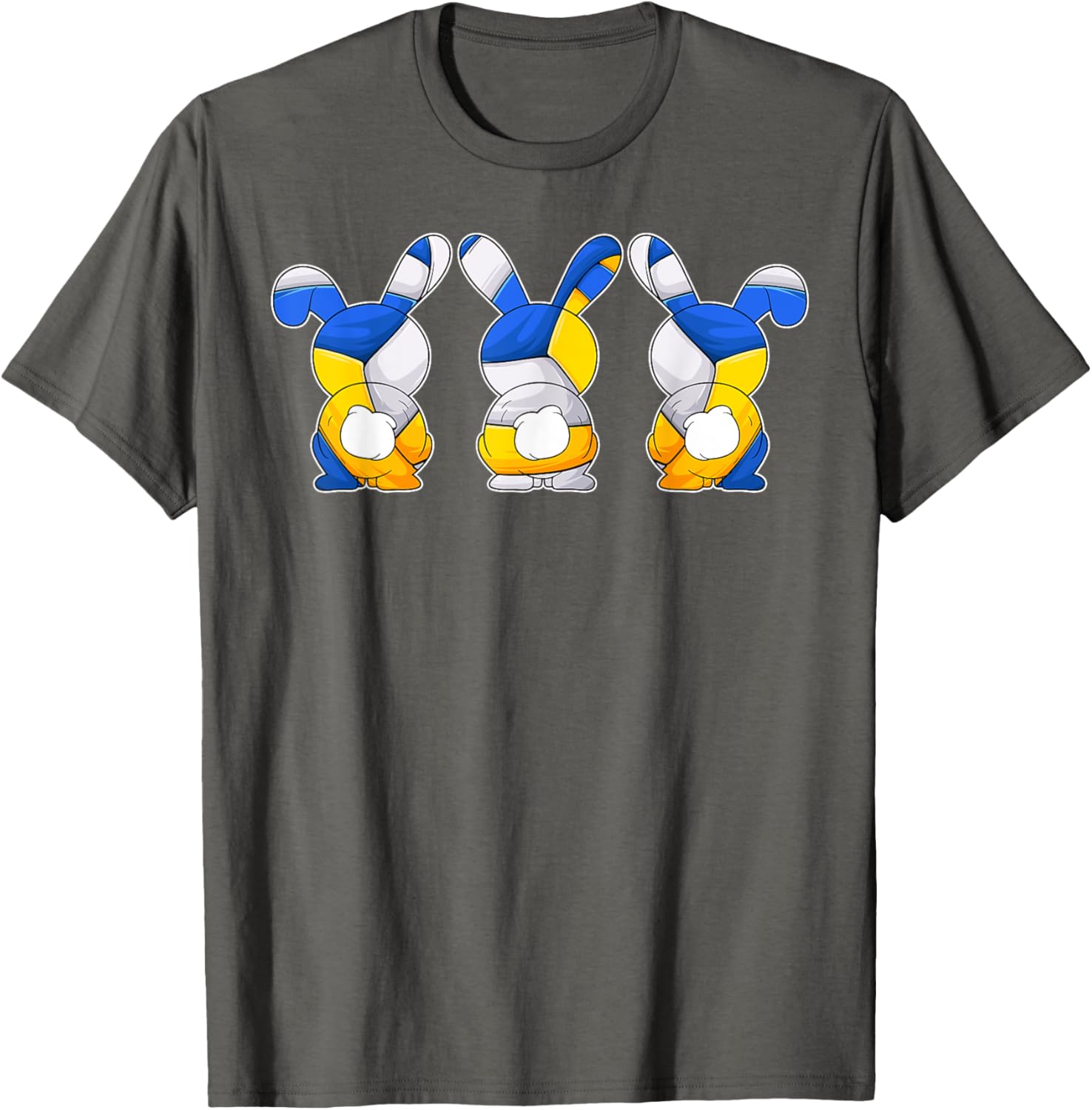 Funny Volleyball Easter Bunnies T-Shirt for Men and Boys Celebrating Easter - 9
