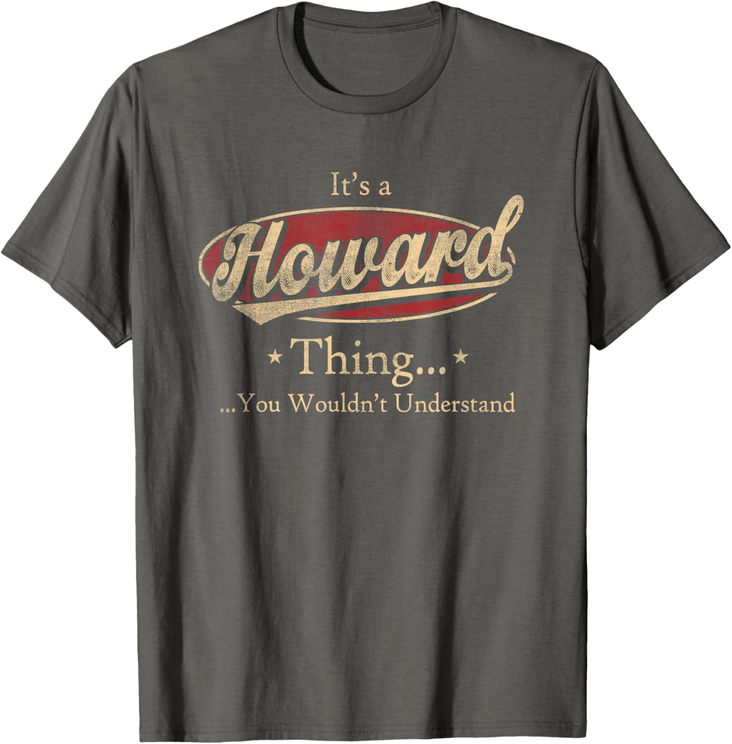 Howard Thing T-Shirt Funny Gift for Howard Fans and Family - 4
