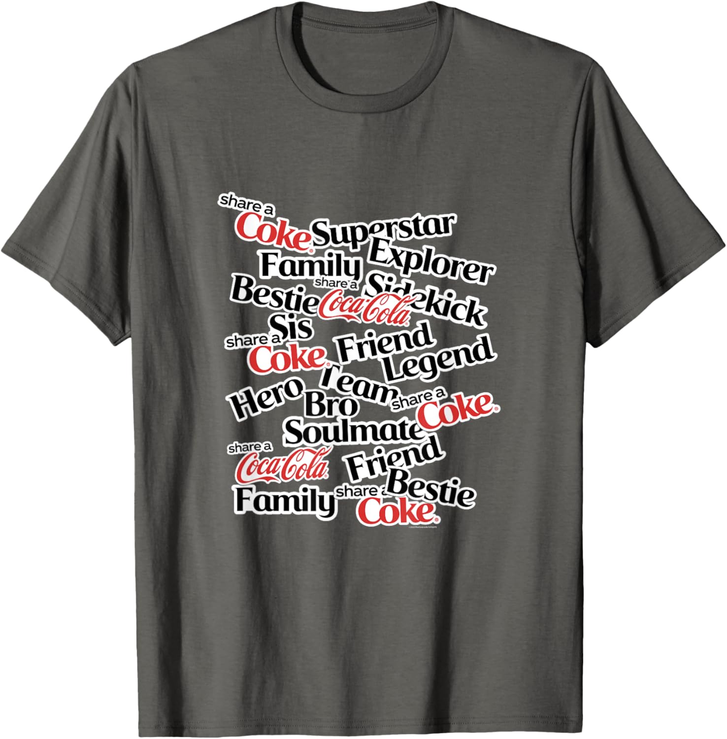 Coca-Cola Share A Coke Jumble T-Shirt for Fun Style and Comfort - 3