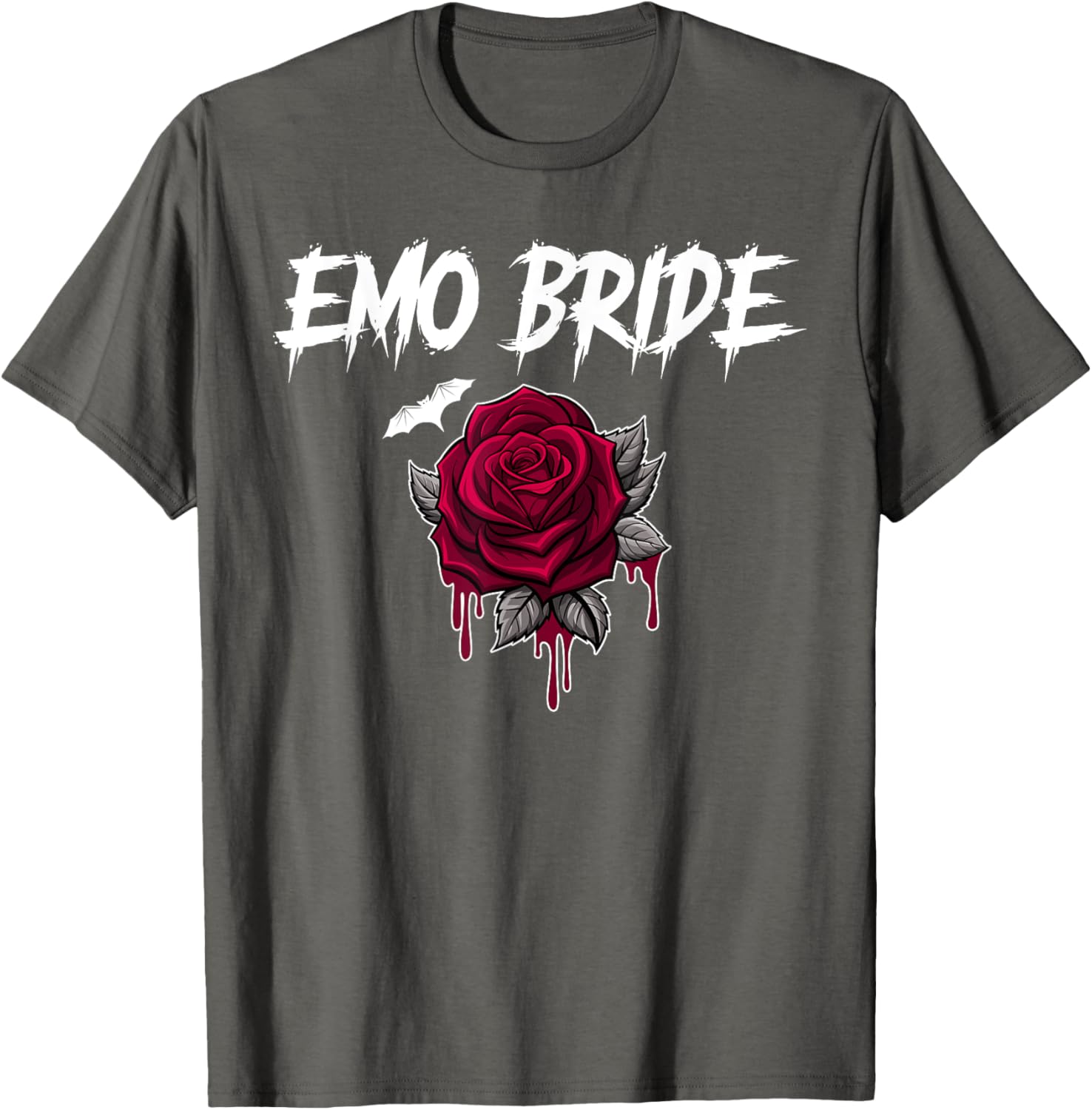 Gothic Bachelorette Matching T-Shirt for Emo Brides Future Mrs Design - 7