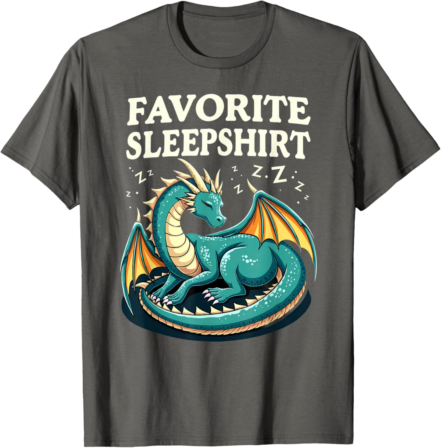 Cozy Sleeping Dragon Favorite Sleepshirt T-Shirt for Ultimate Comfort - 18