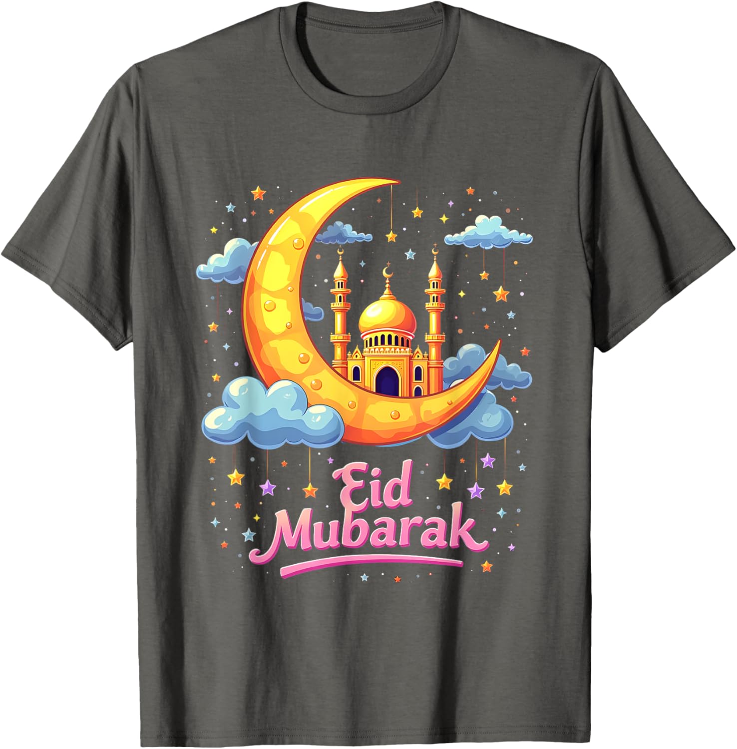Mubarak Kareem Eid Al-Fitr T-Shirt for Happy Ramadan 2025 Celebrations - 24