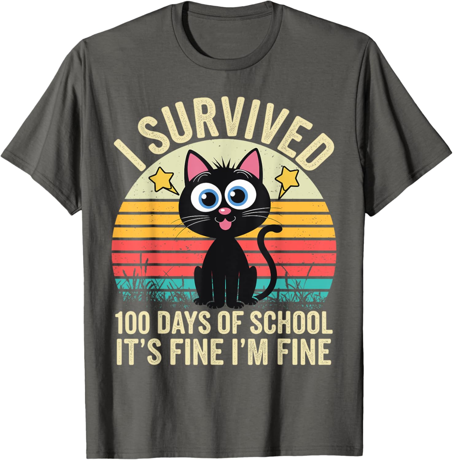 I Survived 100 Days of School T-Shirt for Kids - Fun and Stylish! - 19