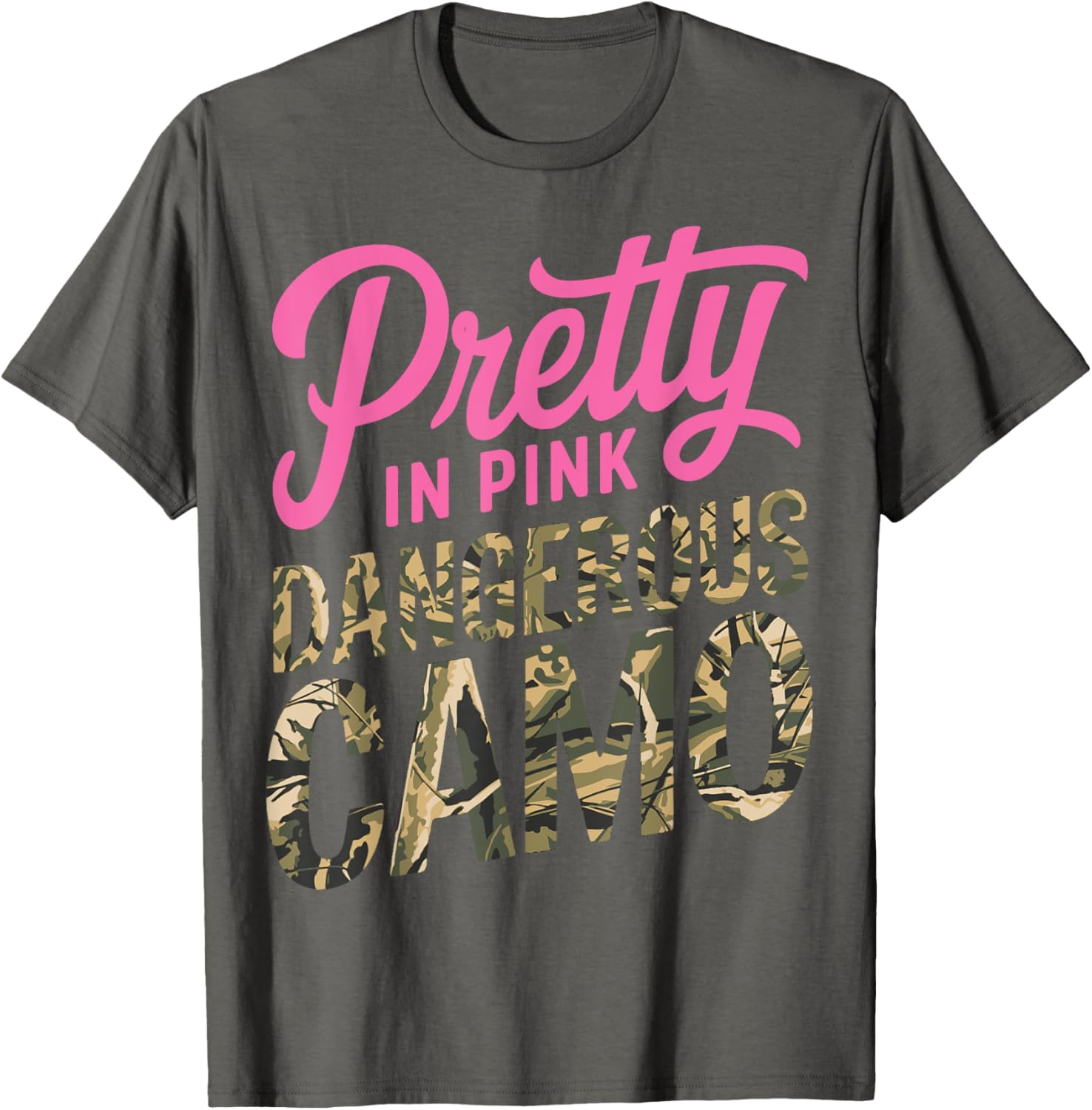 Pretty Pink Camo Hunting T-Shirt Perfect for Outdoor Lovers and Hobbyists - 6