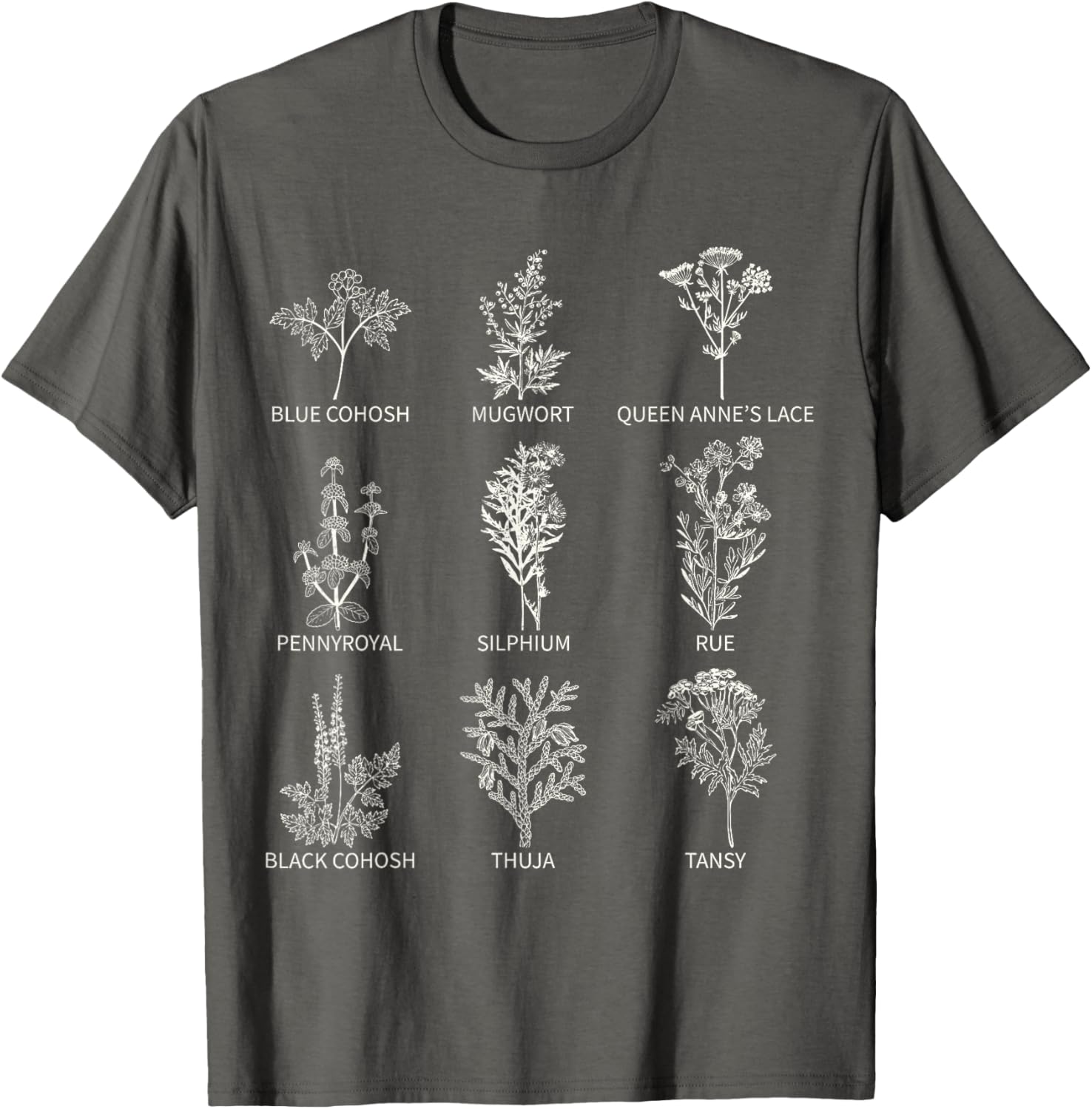 Vintage Botanical Wildflower T-Shirt for Feminist Empowerment Style - 8