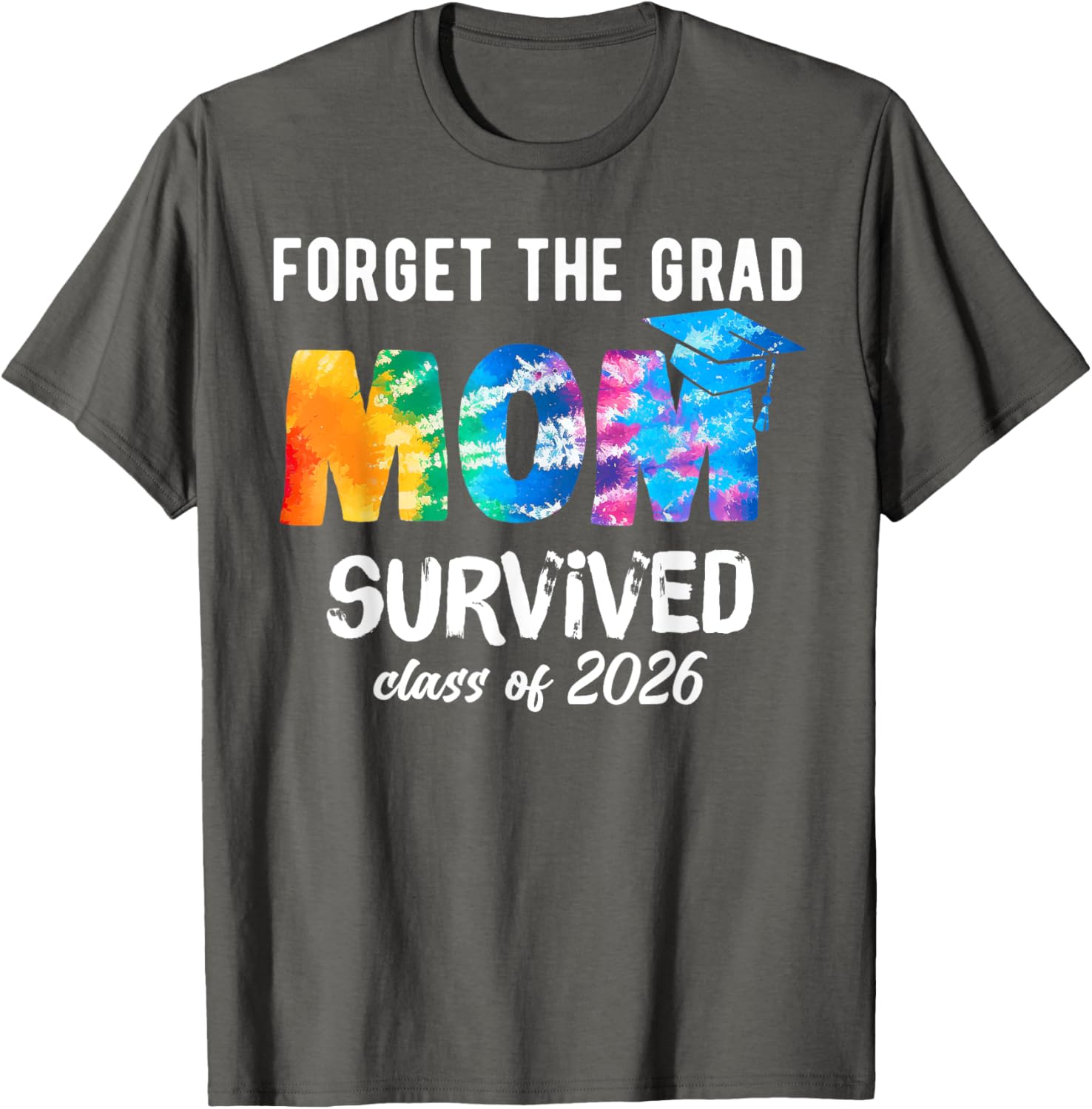 Proud Mom of a 2026 Graduate T-Shirt Perfect Graduation Gift Idea - 3